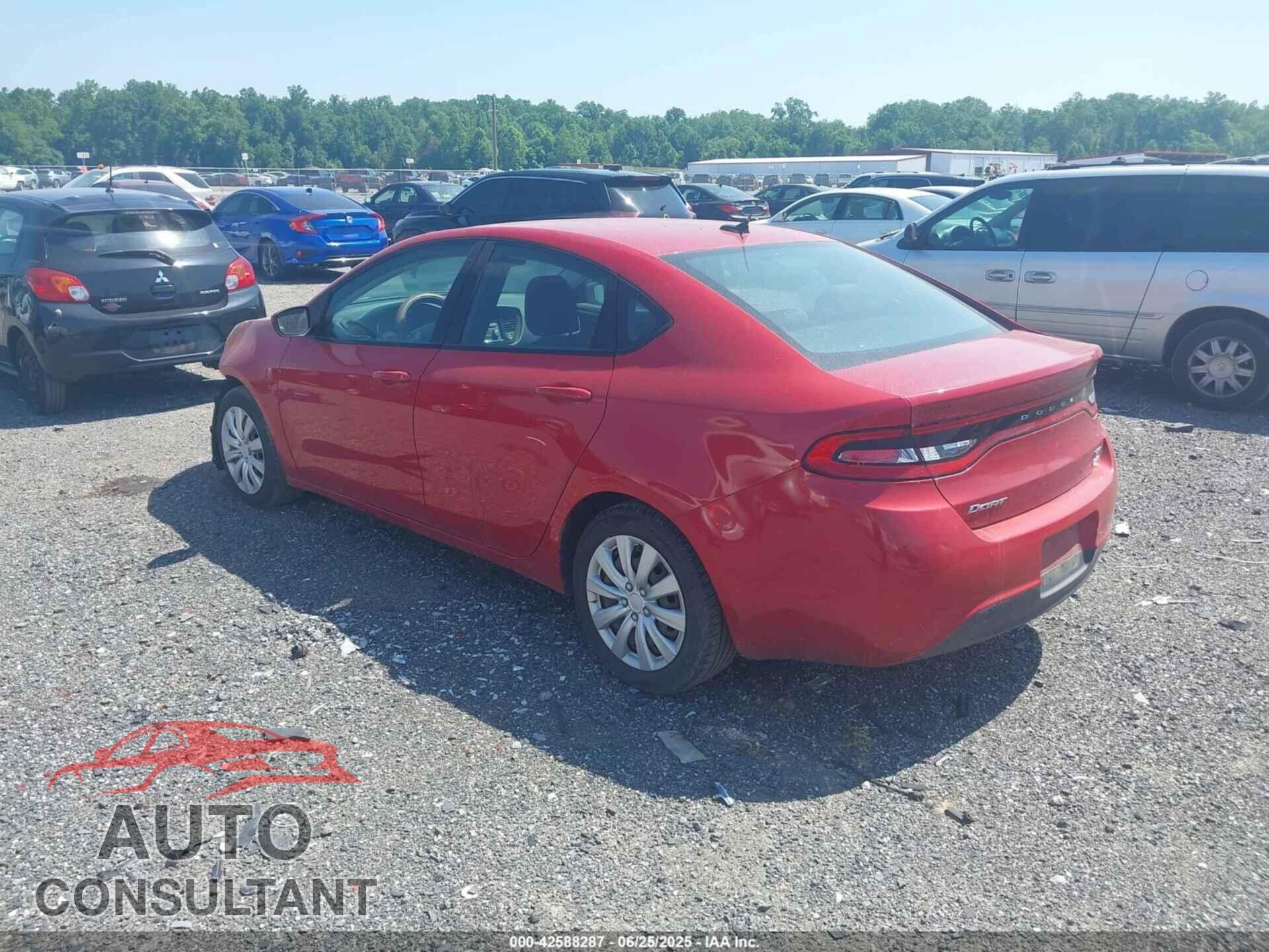 DODGE DART 2014 - 1C3CDFBB7ED675108