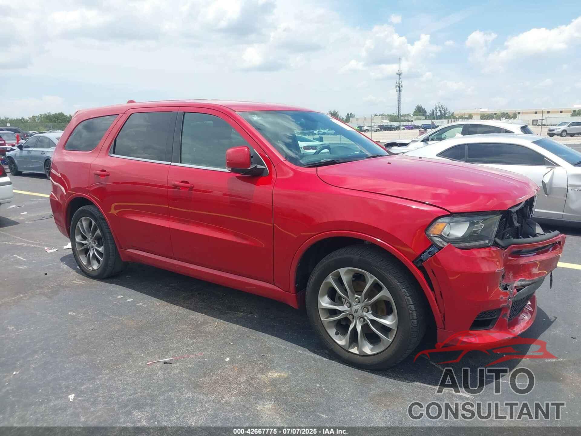 DODGE DURANGO 2019 - 1C4RDHDG3KC779106