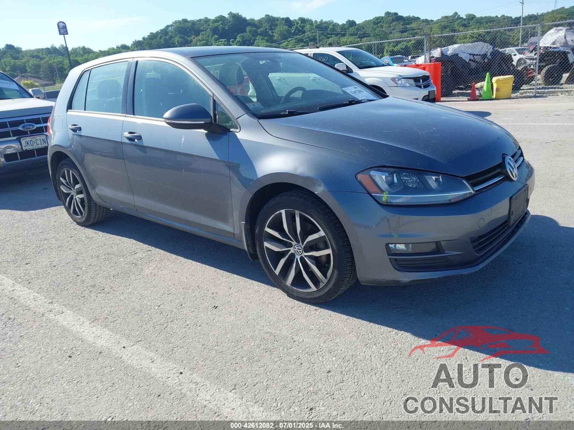 VOLKSWAGEN GOLF 2015 - 3VW217AUXFM035227