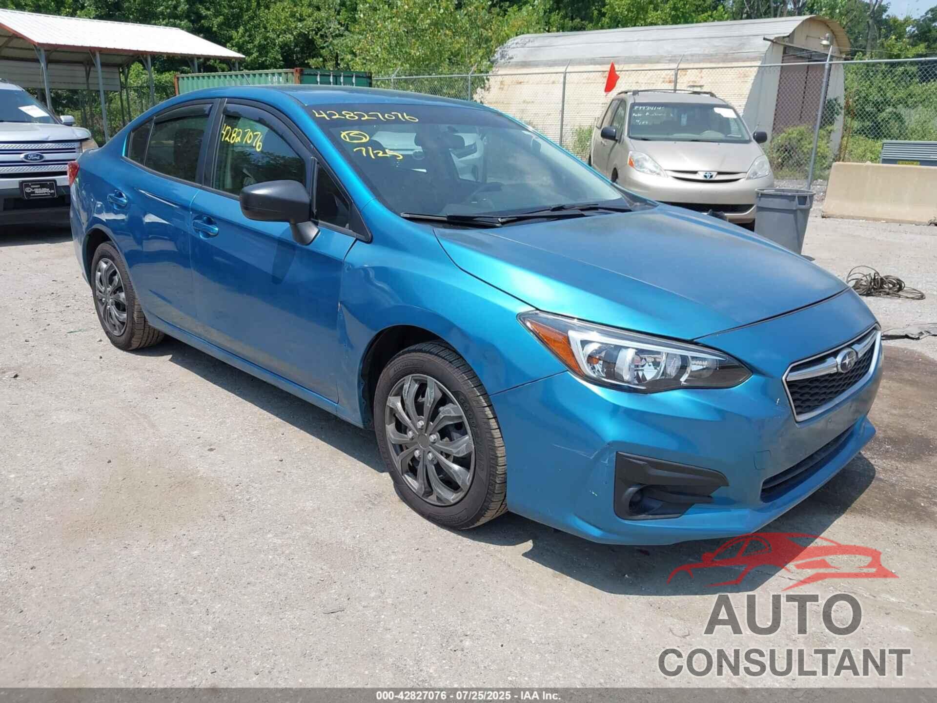 SUBARU IMPREZA 2019 - 4S3GKAA60K3604487