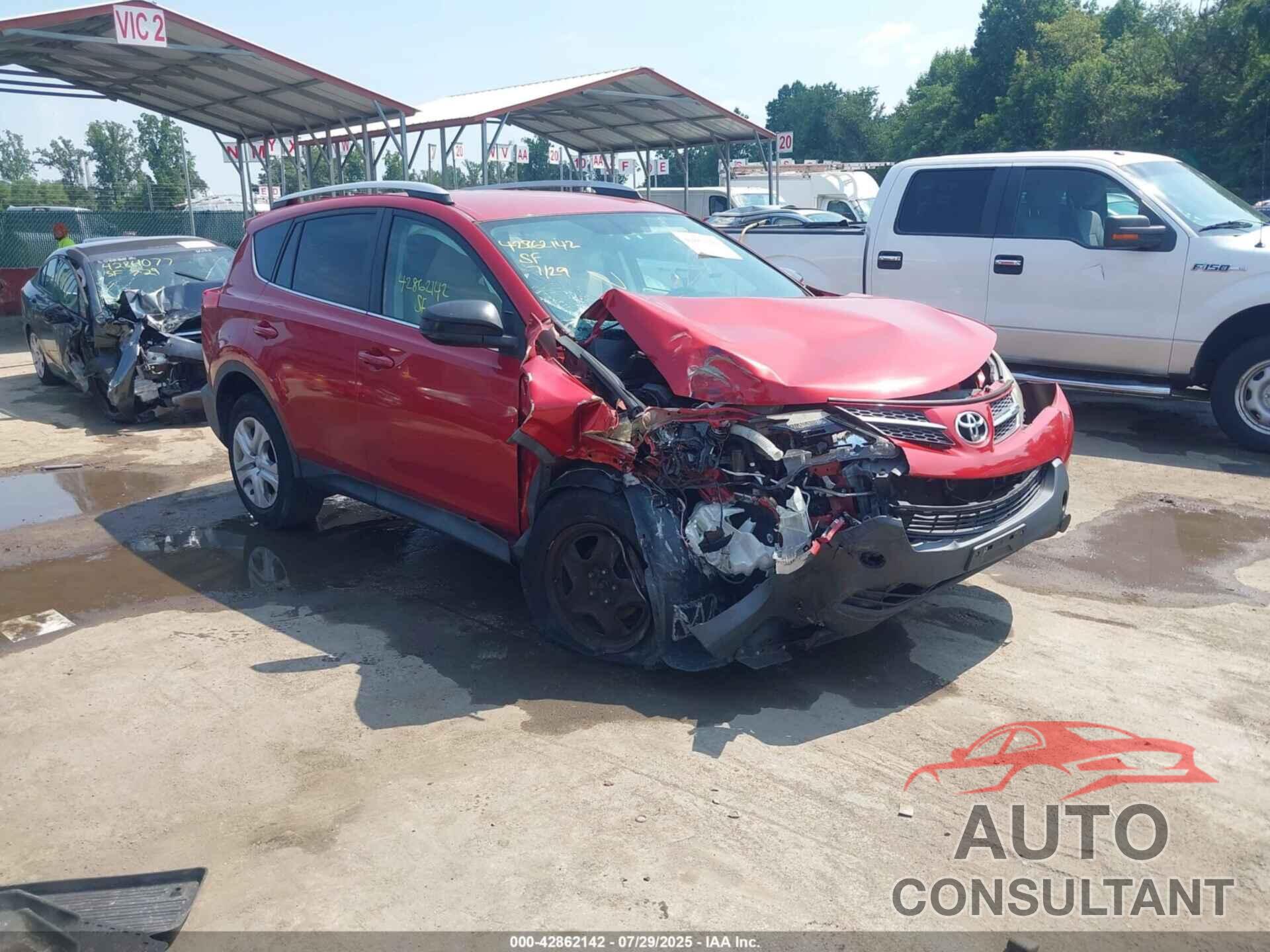 TOYOTA RAV4 2013 - 2T3ZFREV4DW040386