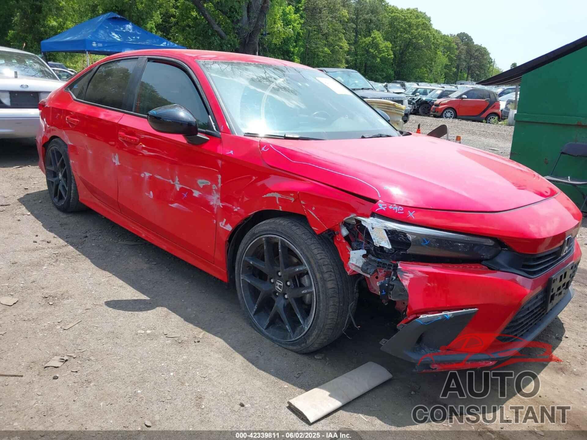 HONDA CIVIC 2022 - 2HGFE2F54NH543267