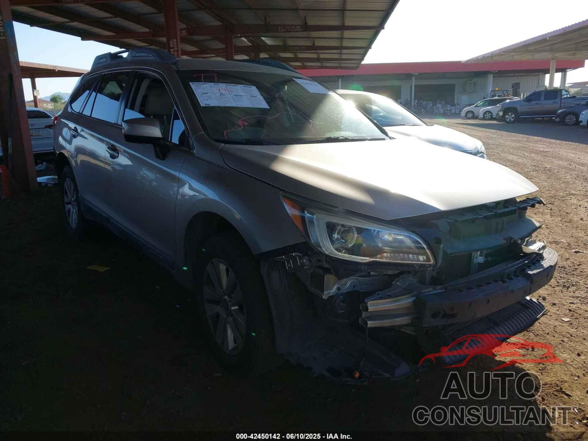 SUBARU OUTBACK 2015 - 4S4BSACC0F3325927