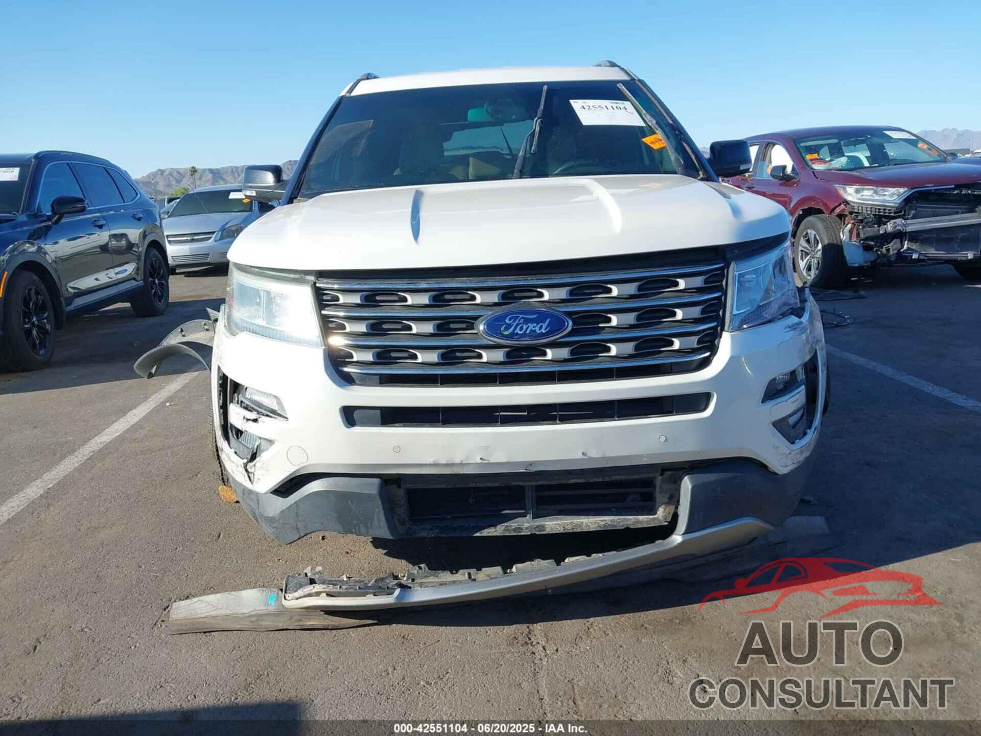 FORD EXPLORER 2017 - 1FM5K7D82HGB59173
