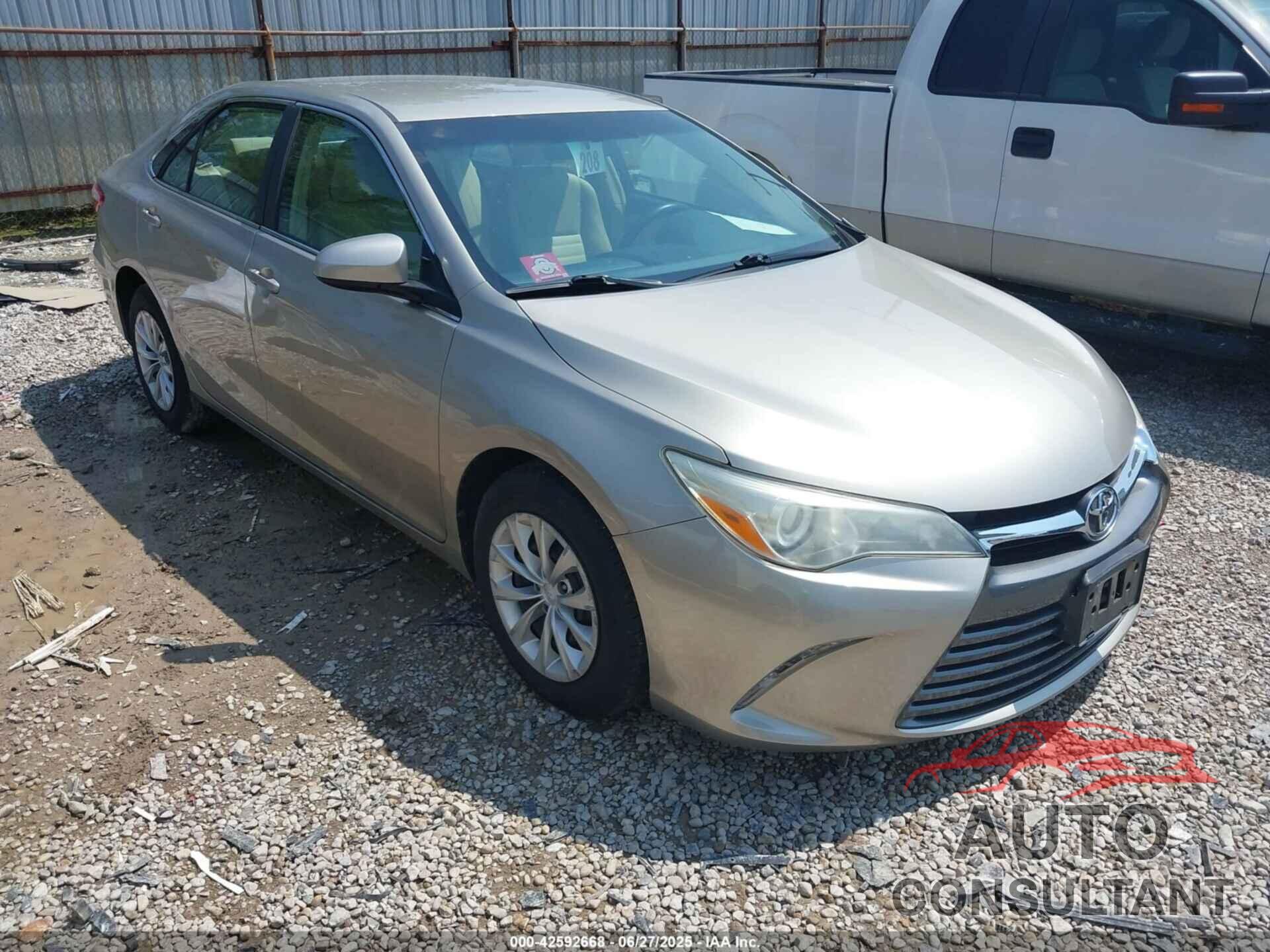 TOYOTA CAMRY 2016 - 4T4BF1FK4GR529641