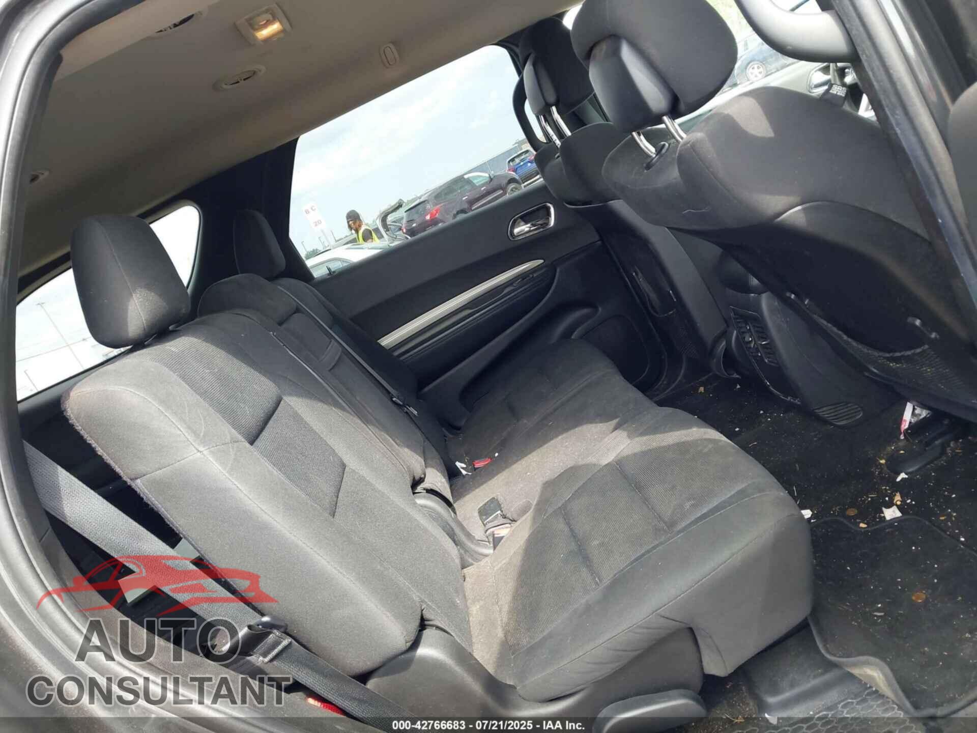 DODGE DURANGO 2011 - 1D4RE2GG0BC624263