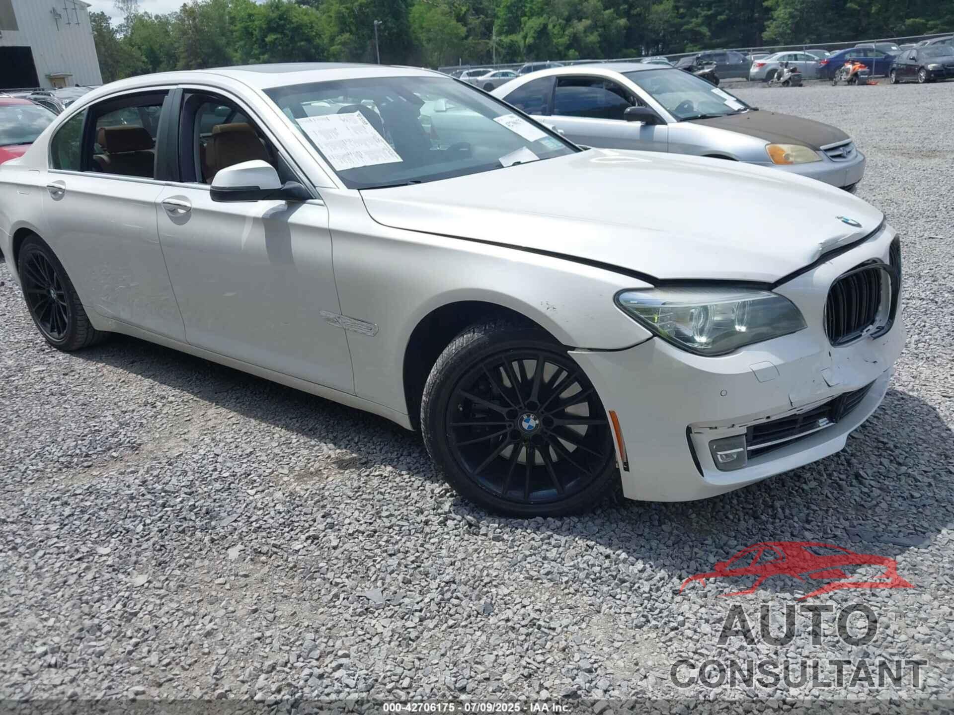 BMW 750LI 2013 - WBAYF8C54DDE59151