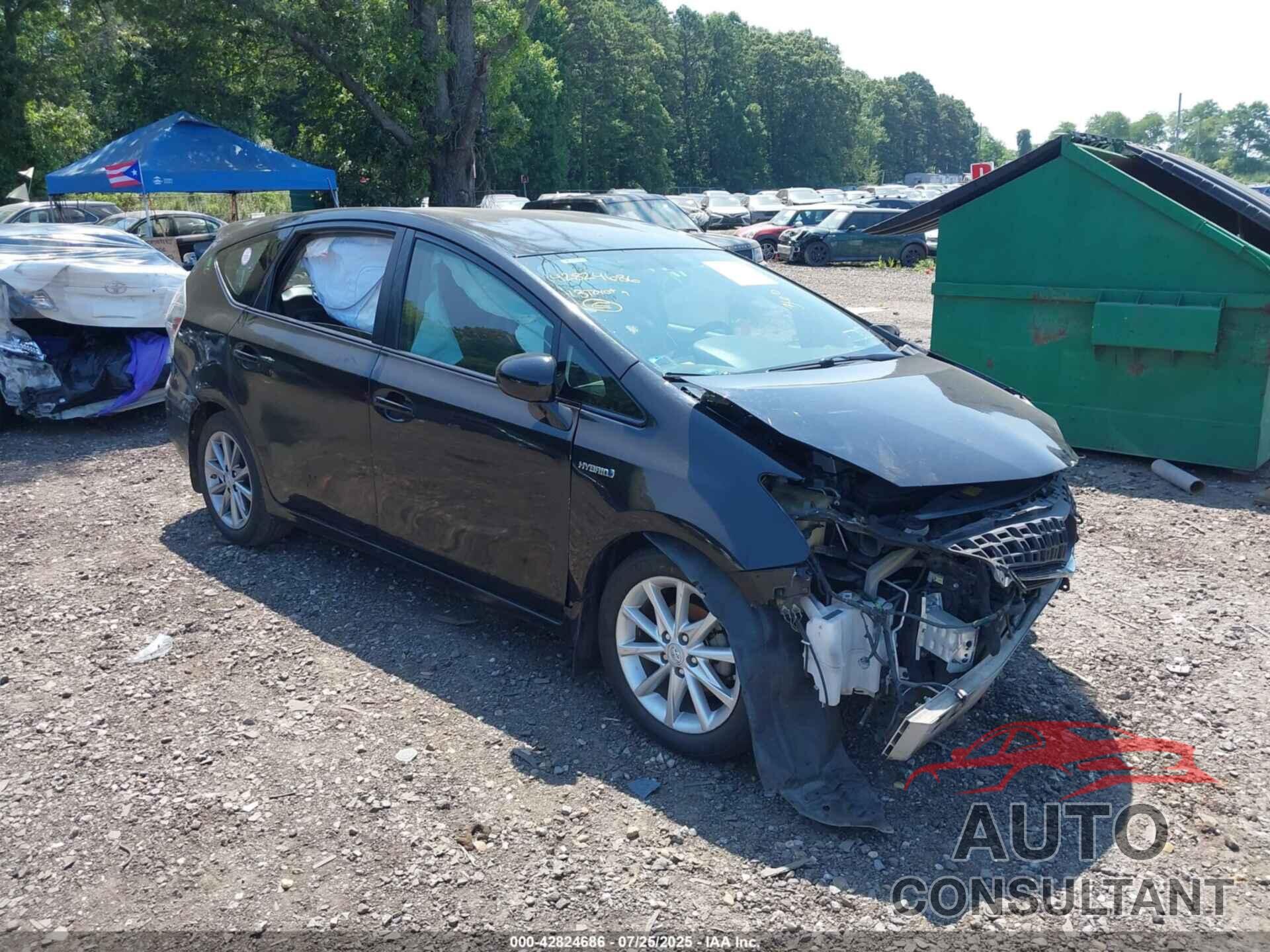TOYOTA PRIUS V 2013 - JTDZN3EU9D3204774