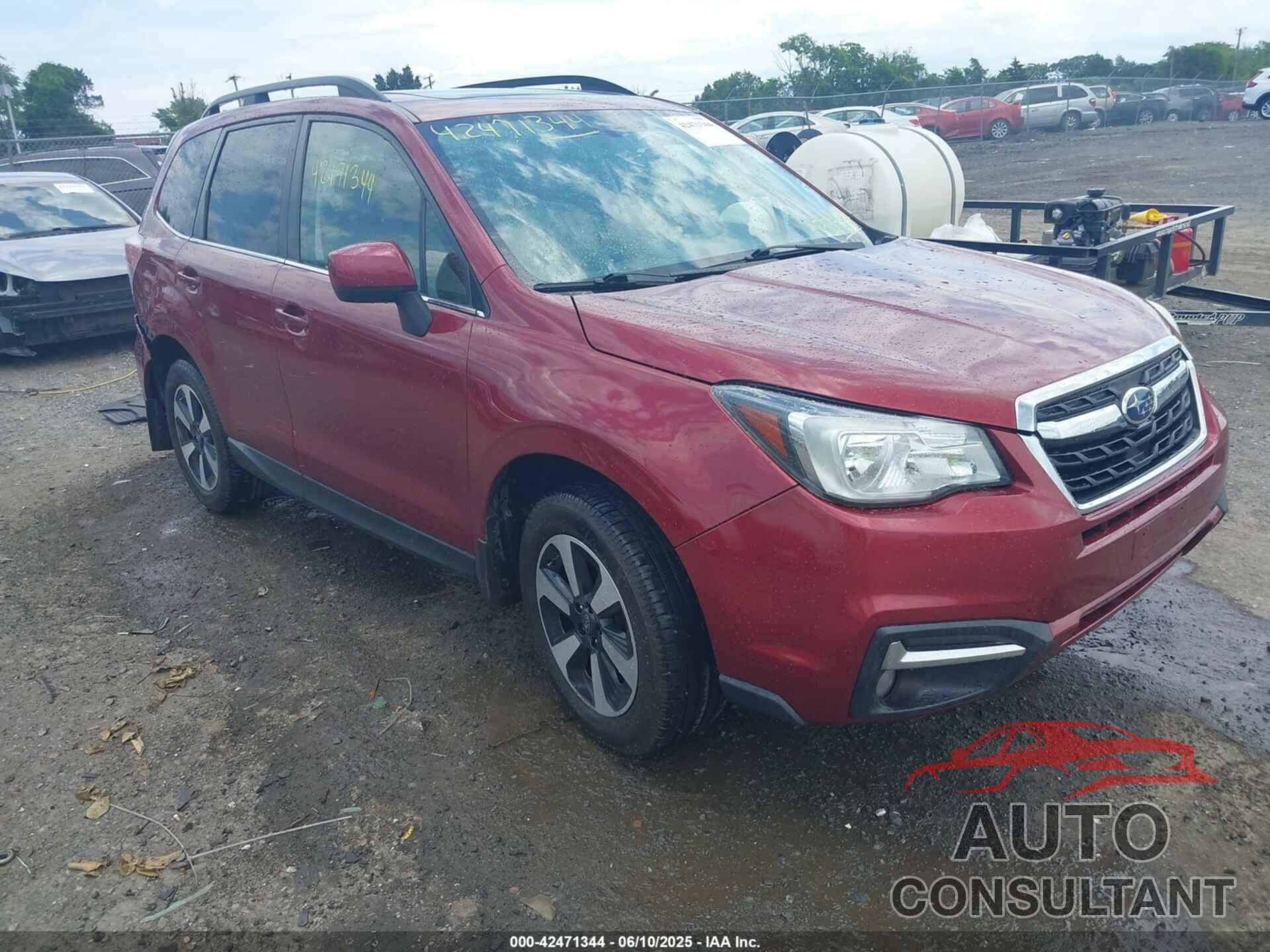 SUBARU FORESTER 2017 - JF2SJAJC1HH594374