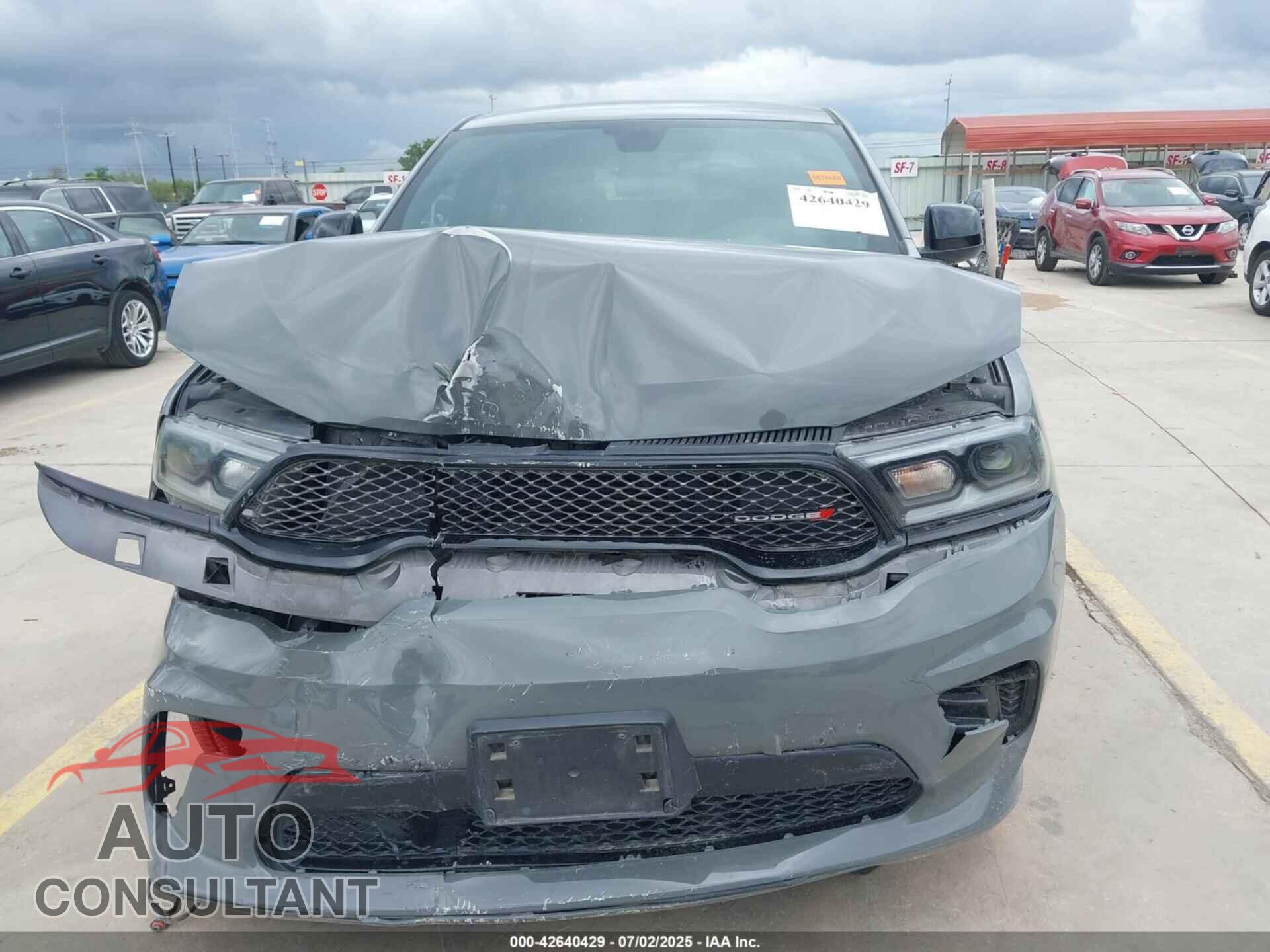 DODGE DURANGO 2022 - 1C4RDJAG3NC174261