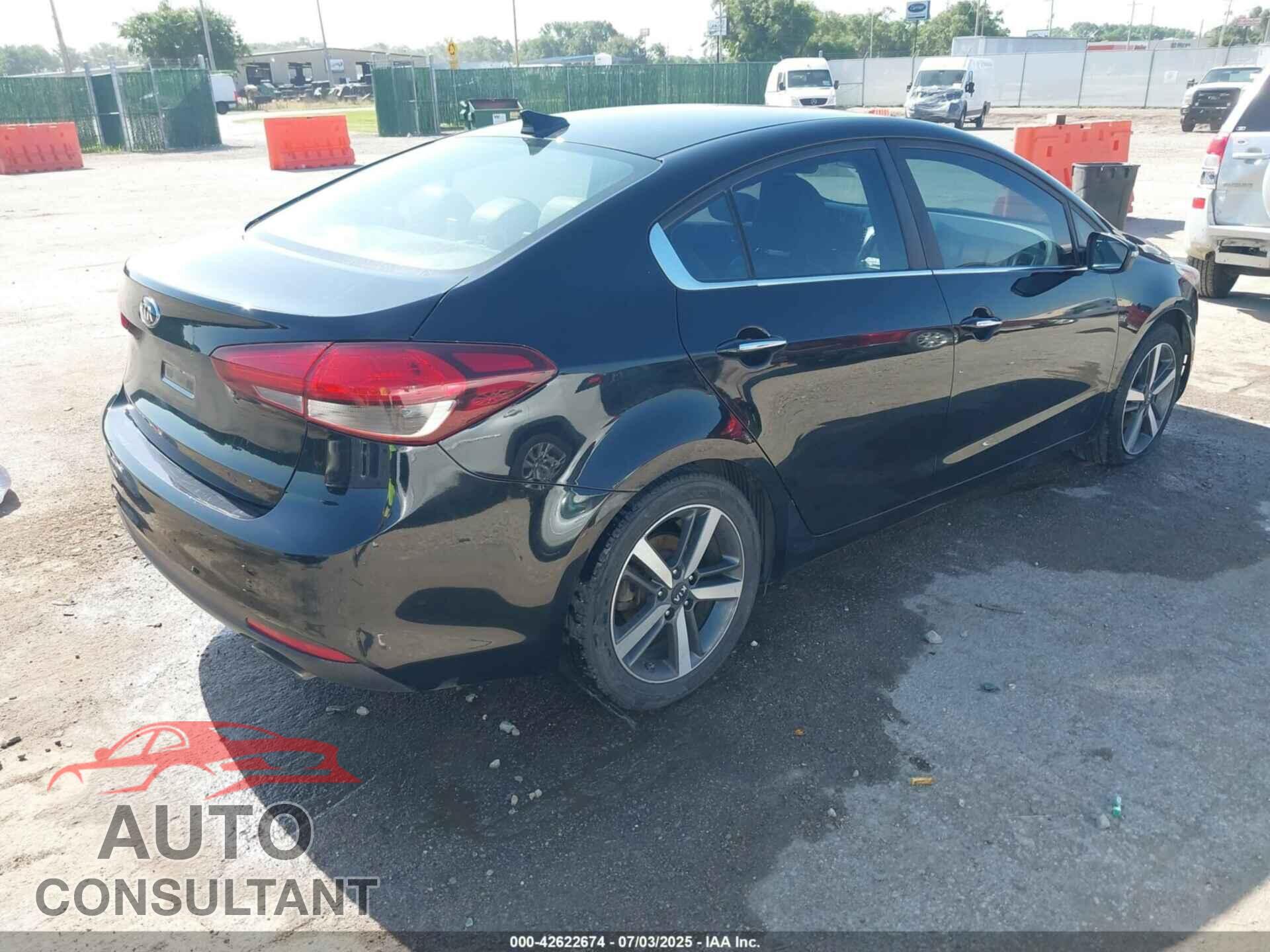 KIA FORTE 2017 - 3KPFL4A85HE041045