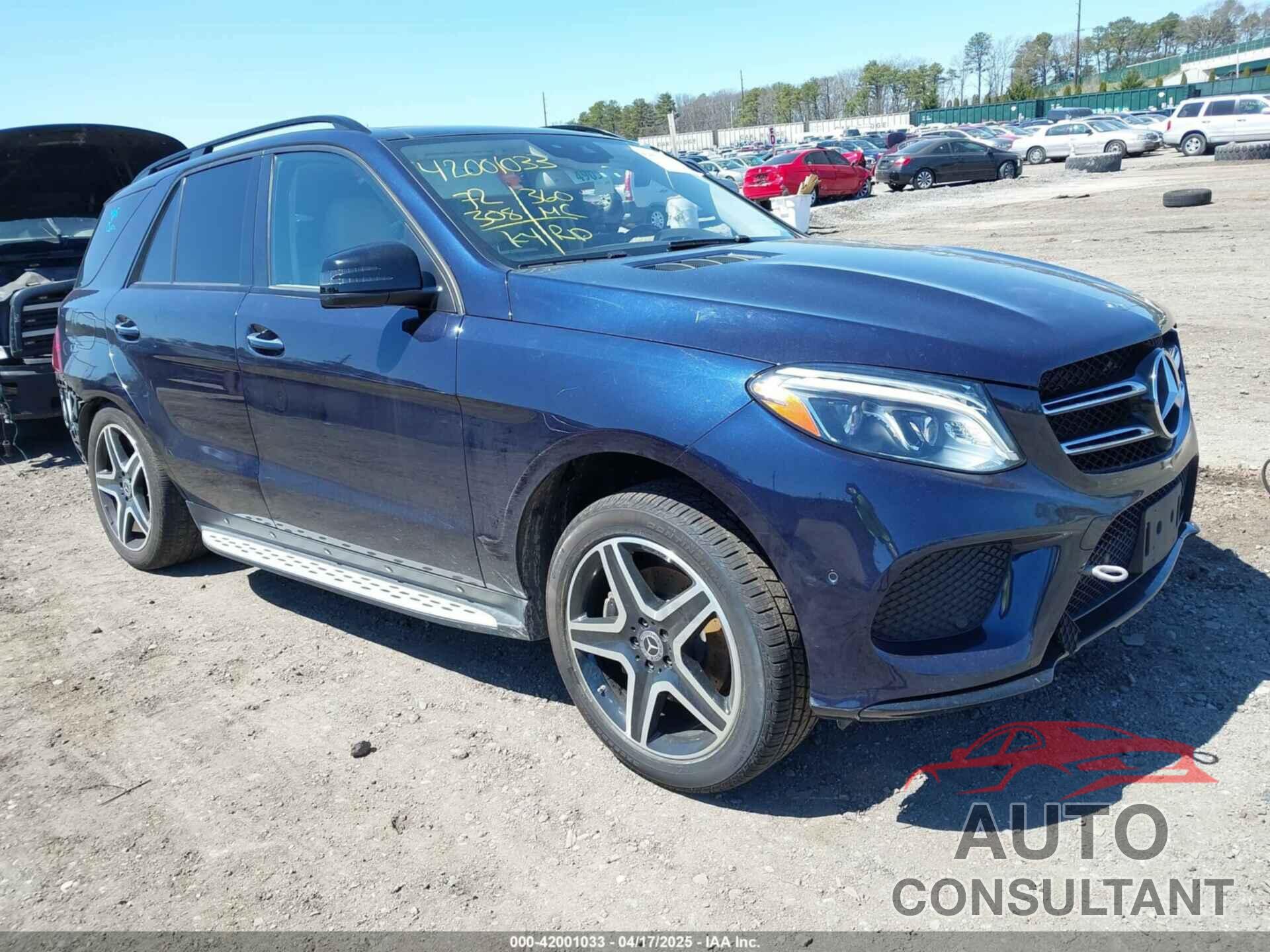 MERCEDES-BENZ GLE 350 2018 - 4JGDA5HB7JB103015