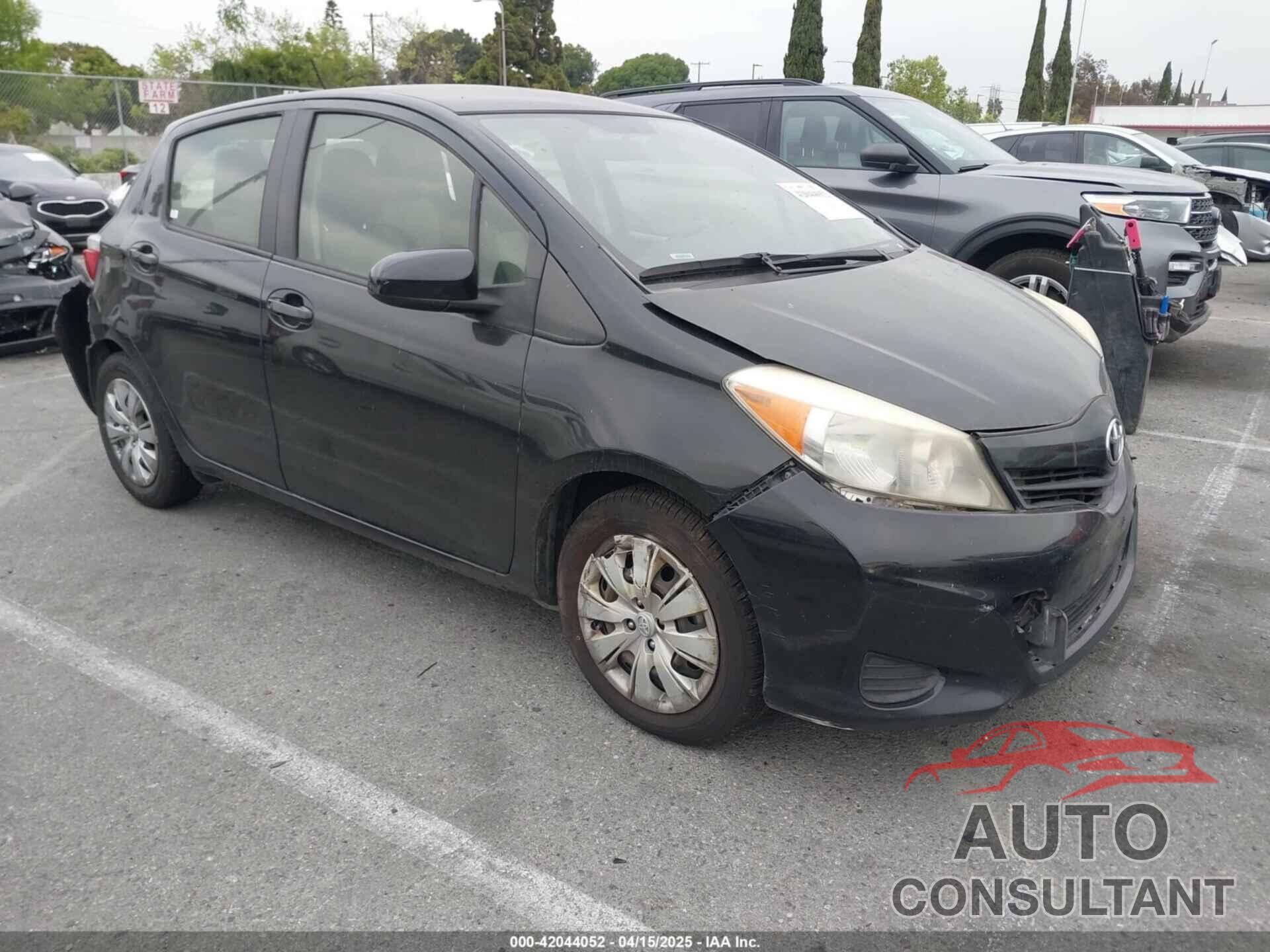 TOYOTA YARIS 2013 - JTDKTUD36DD559675