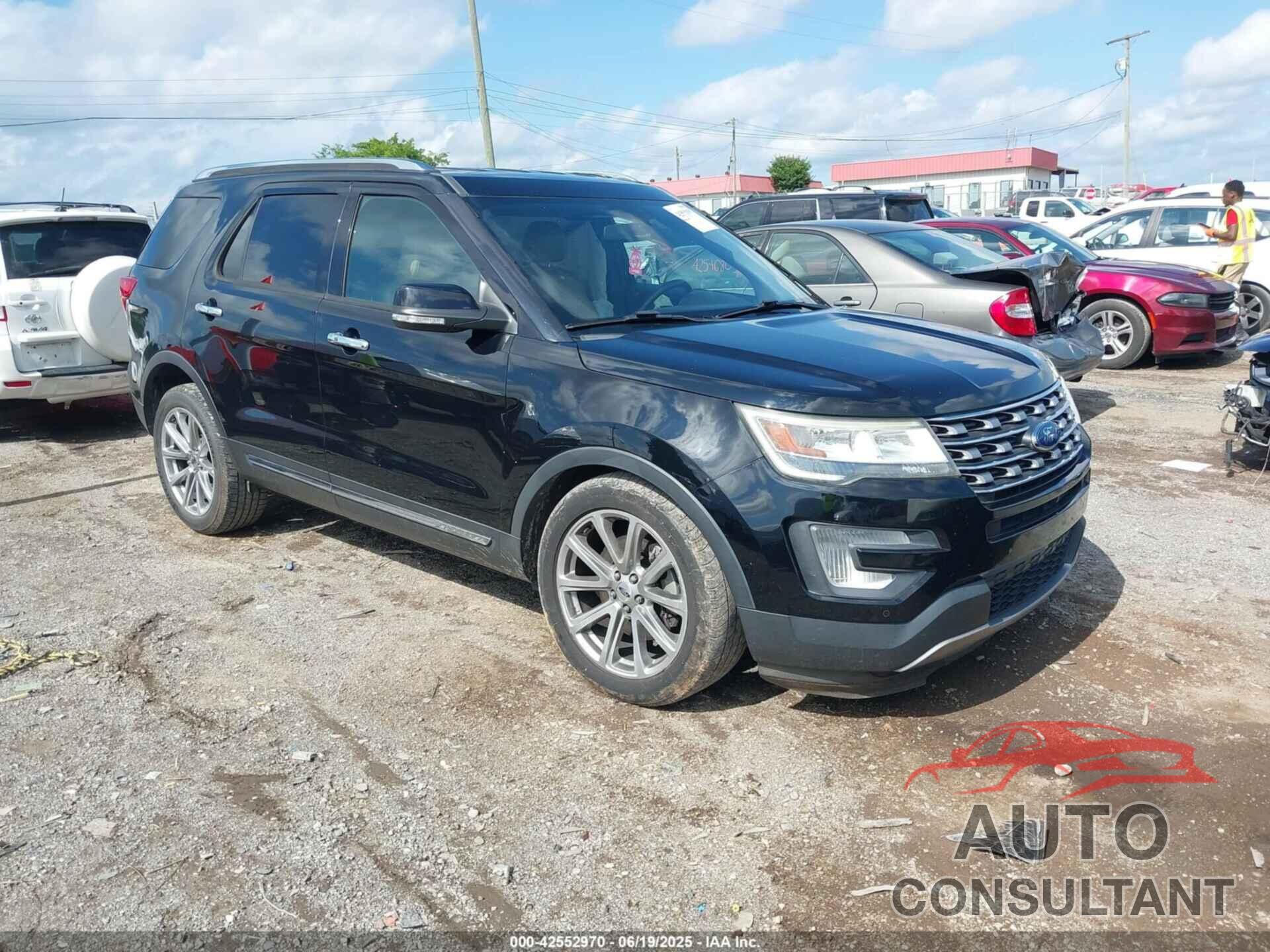 FORD EXPLORER 2017 - 1FM5K7F8XHGD22181