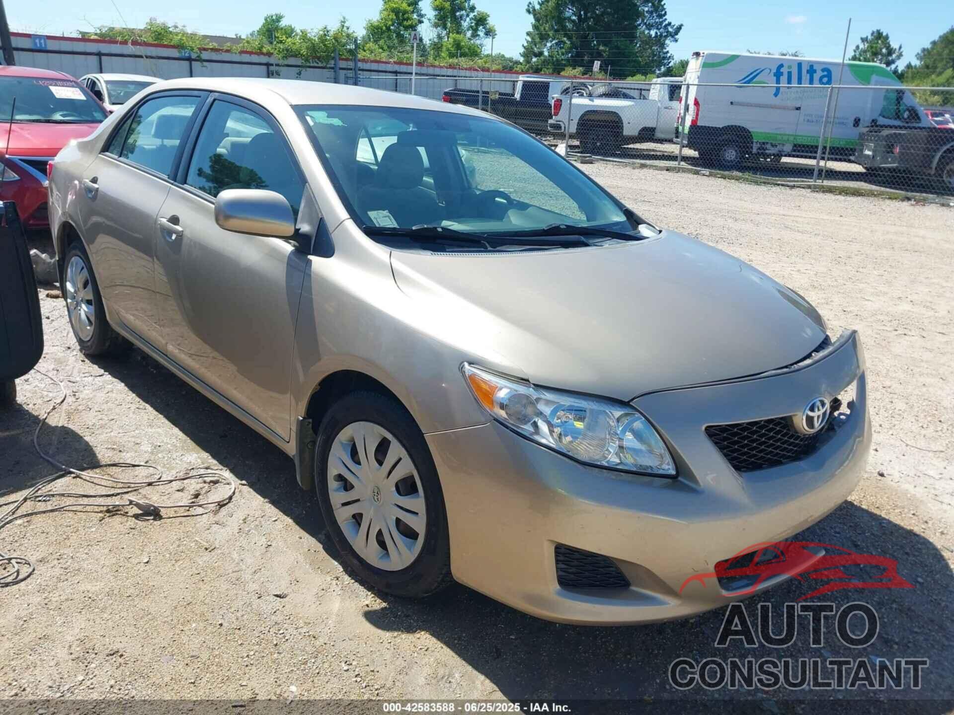 TOYOTA COROLLA 2009 - 1NXBU40E09Z007970