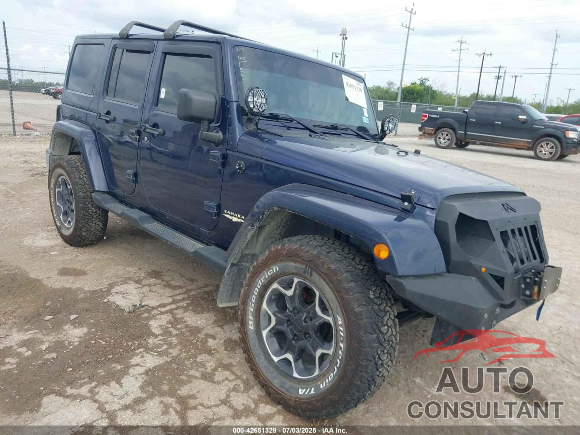 JEEP WRANGLER UNLIMITED 2013 - 1C4BJWEG2DL636258