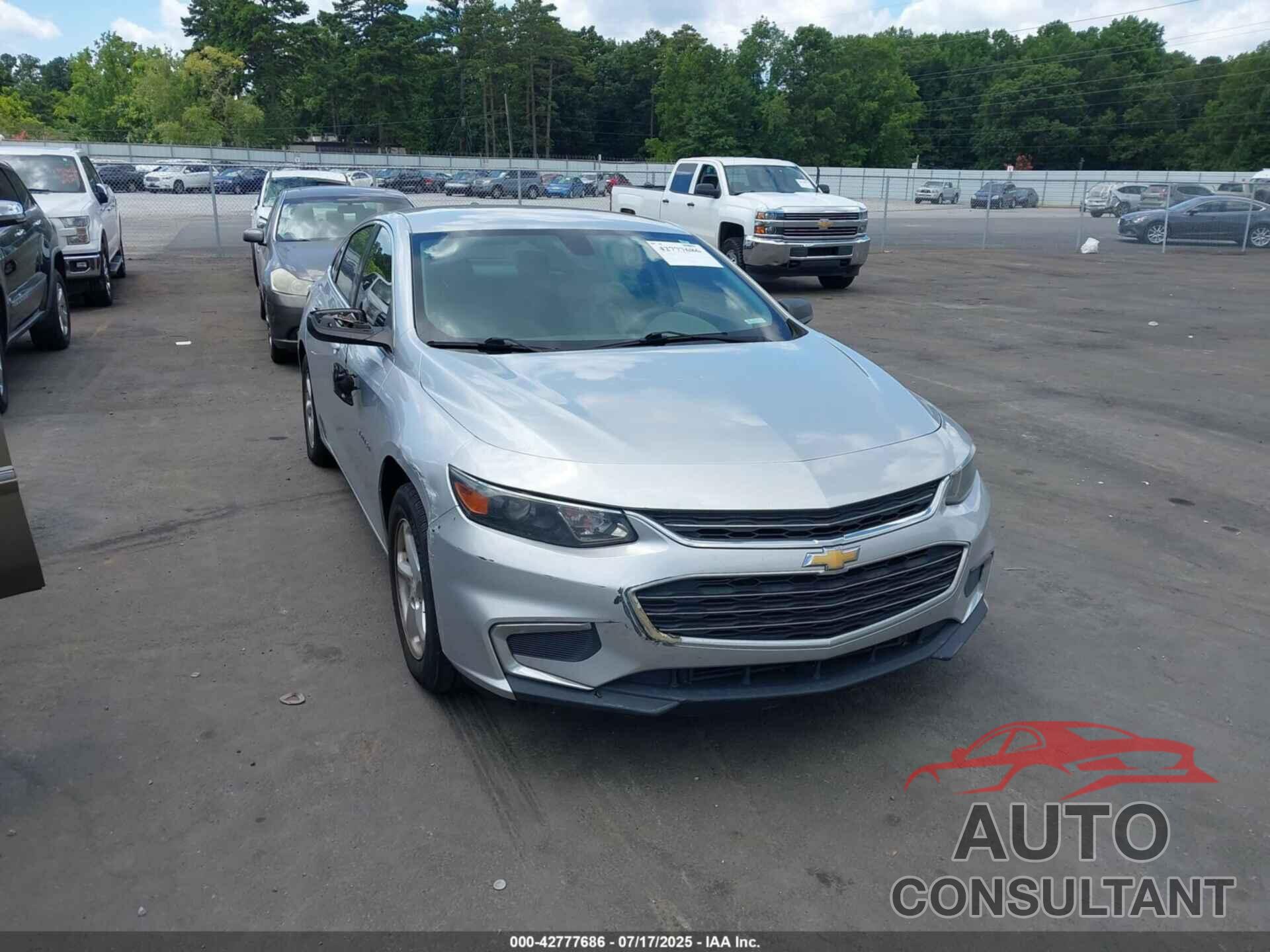 CHEVROLET MALIBU 2016 - 1G1ZB5ST7GF339585