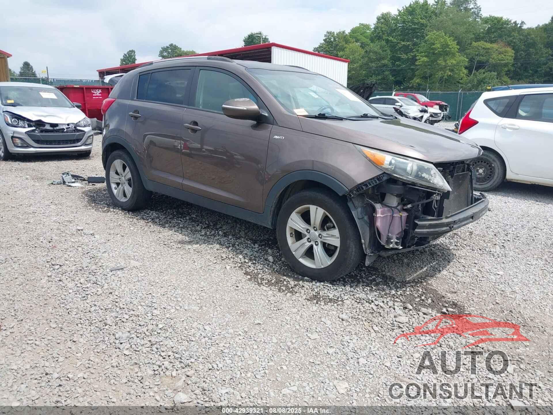 KIA SPORTAGE 2012 - KNDPBCA29C7205807