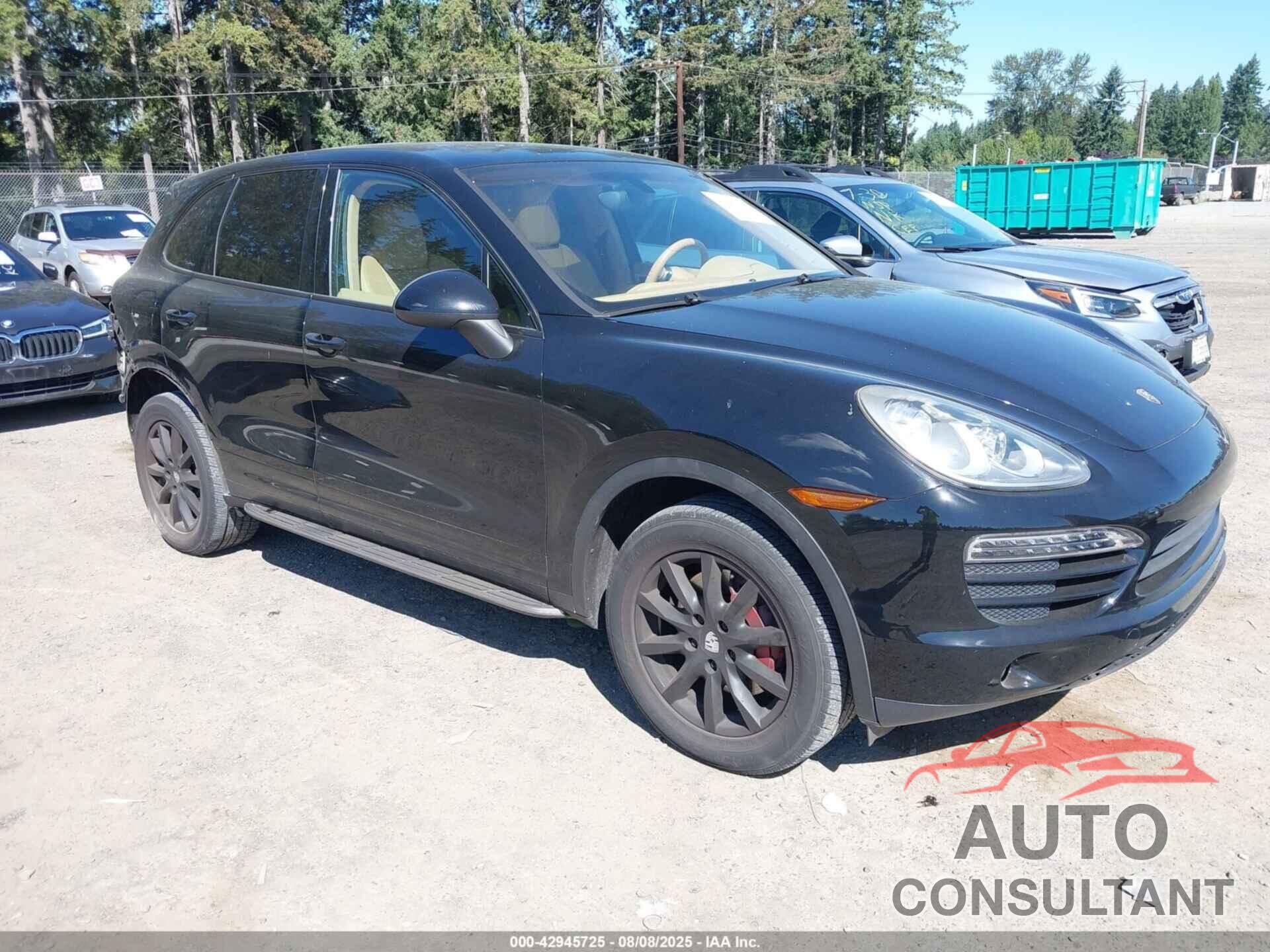 PORSCHE CAYENNE 2011 - WP1AA2A26BLA00159