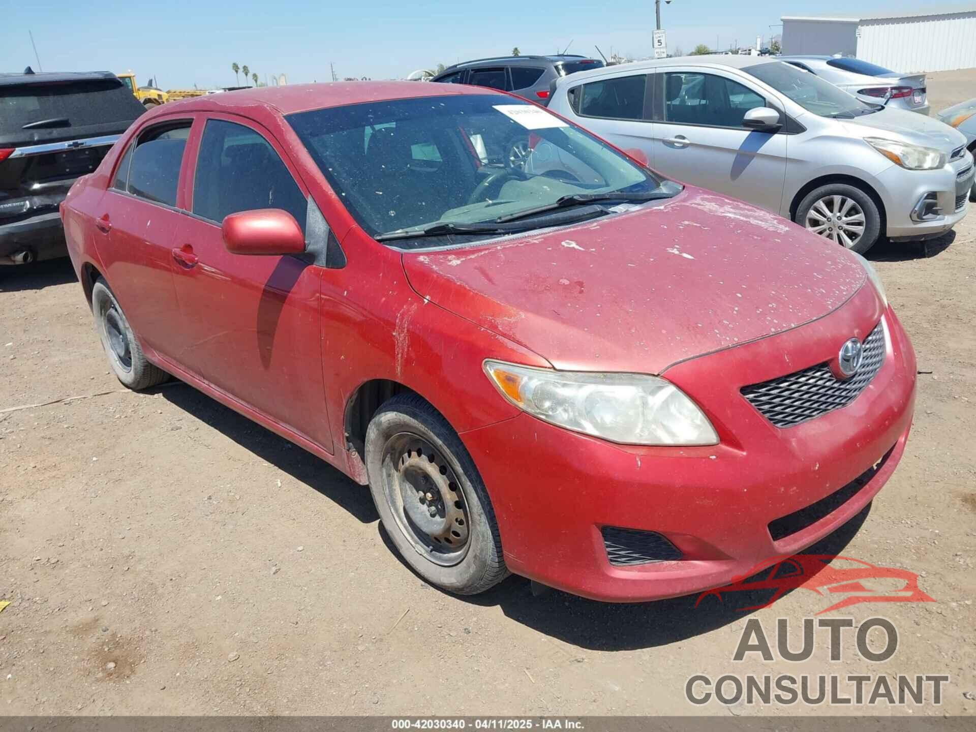 TOYOTA COROLLA 2010 - 1NXBU4EEXAZ327701