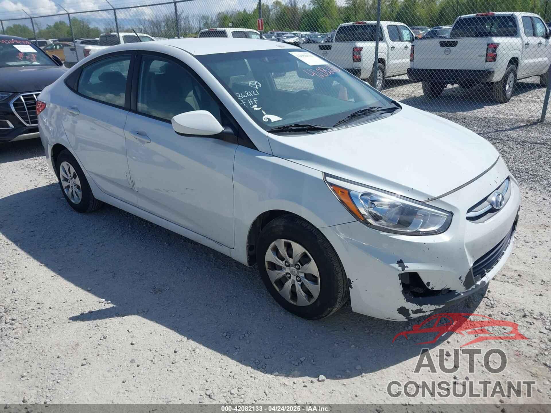 HYUNDAI ACCENT 2017 - KMHCT4AE0HU368121