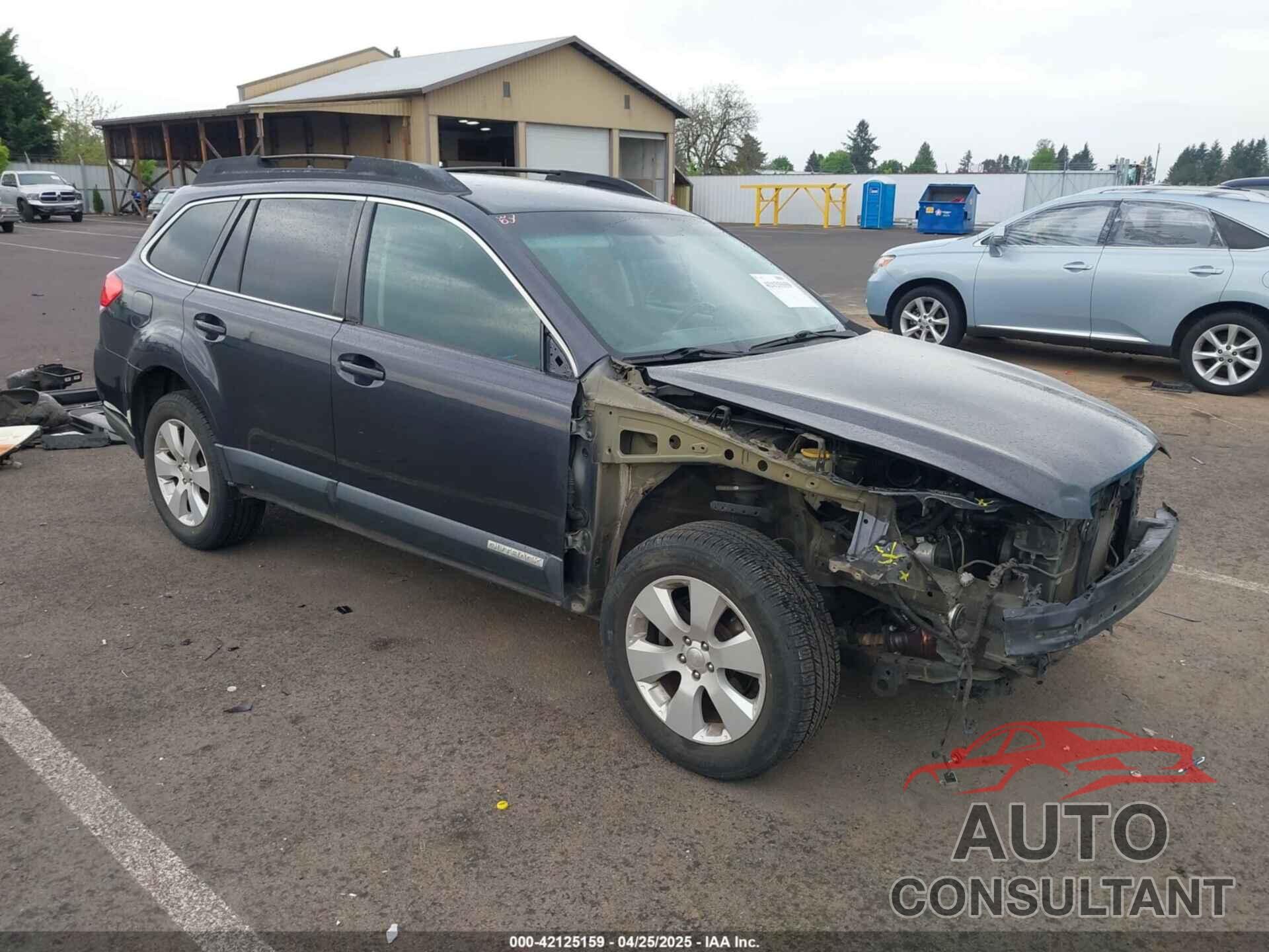 SUBARU OUTBACK 2011 - 4S4BRBFC2B3409206