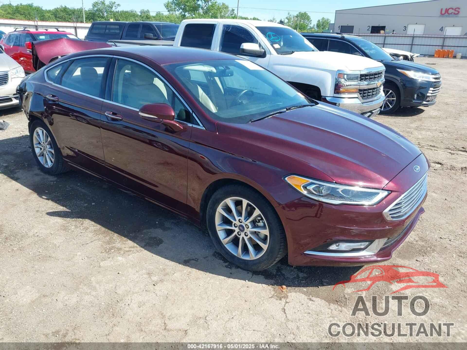 FORD FUSION 2017 - 3FA6P0HD2HR129484
