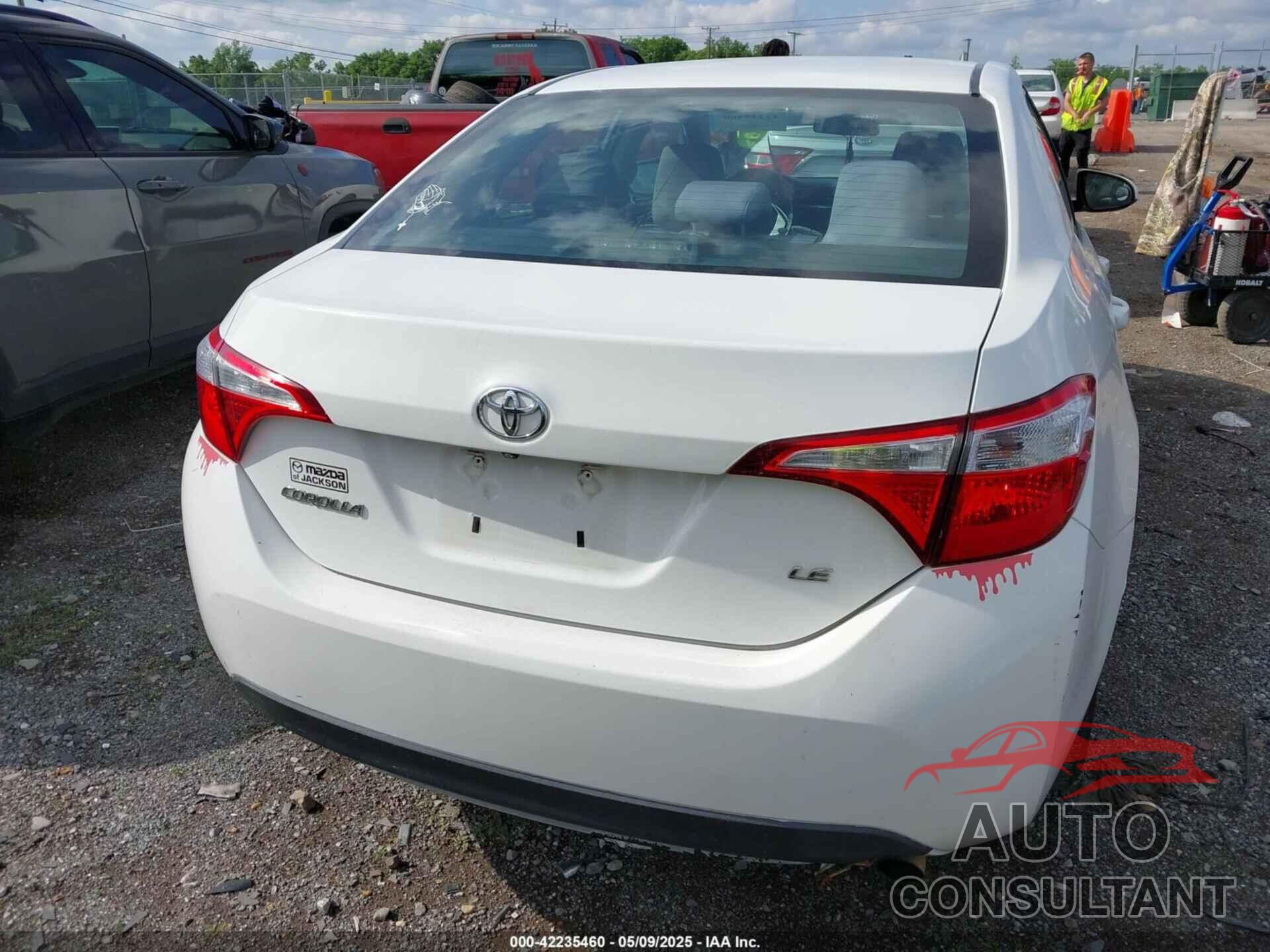 TOYOTA COROLLA 2016 - 2T1BURHE7GC570630