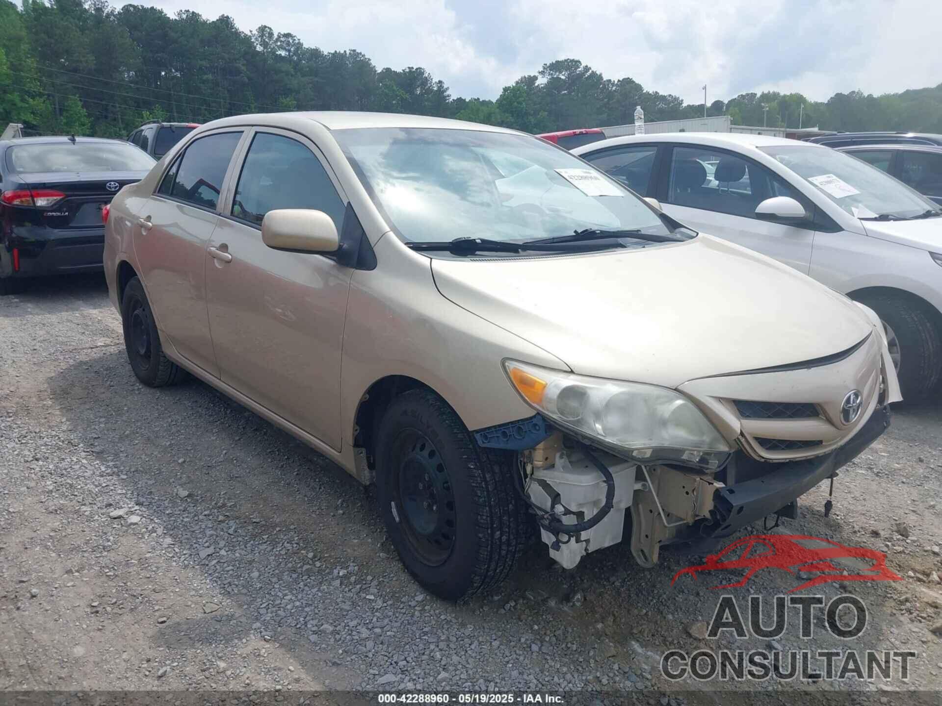 TOYOTA COROLLA 2012 - 2T1BU4EE6CC863811
