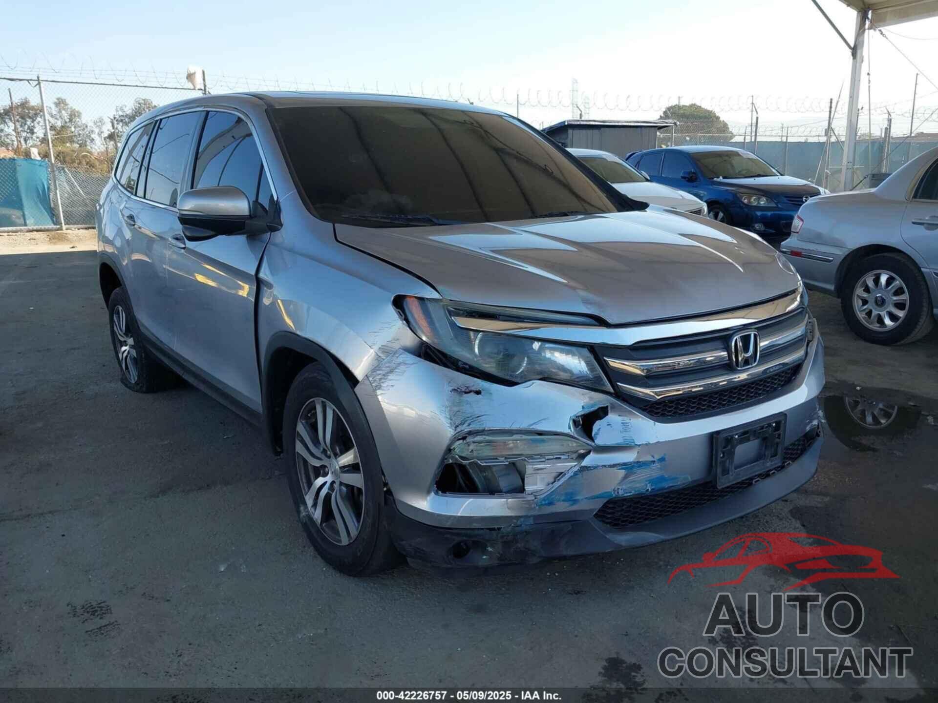 HONDA PILOT 2016 - 5FNYF5H5XGB025840