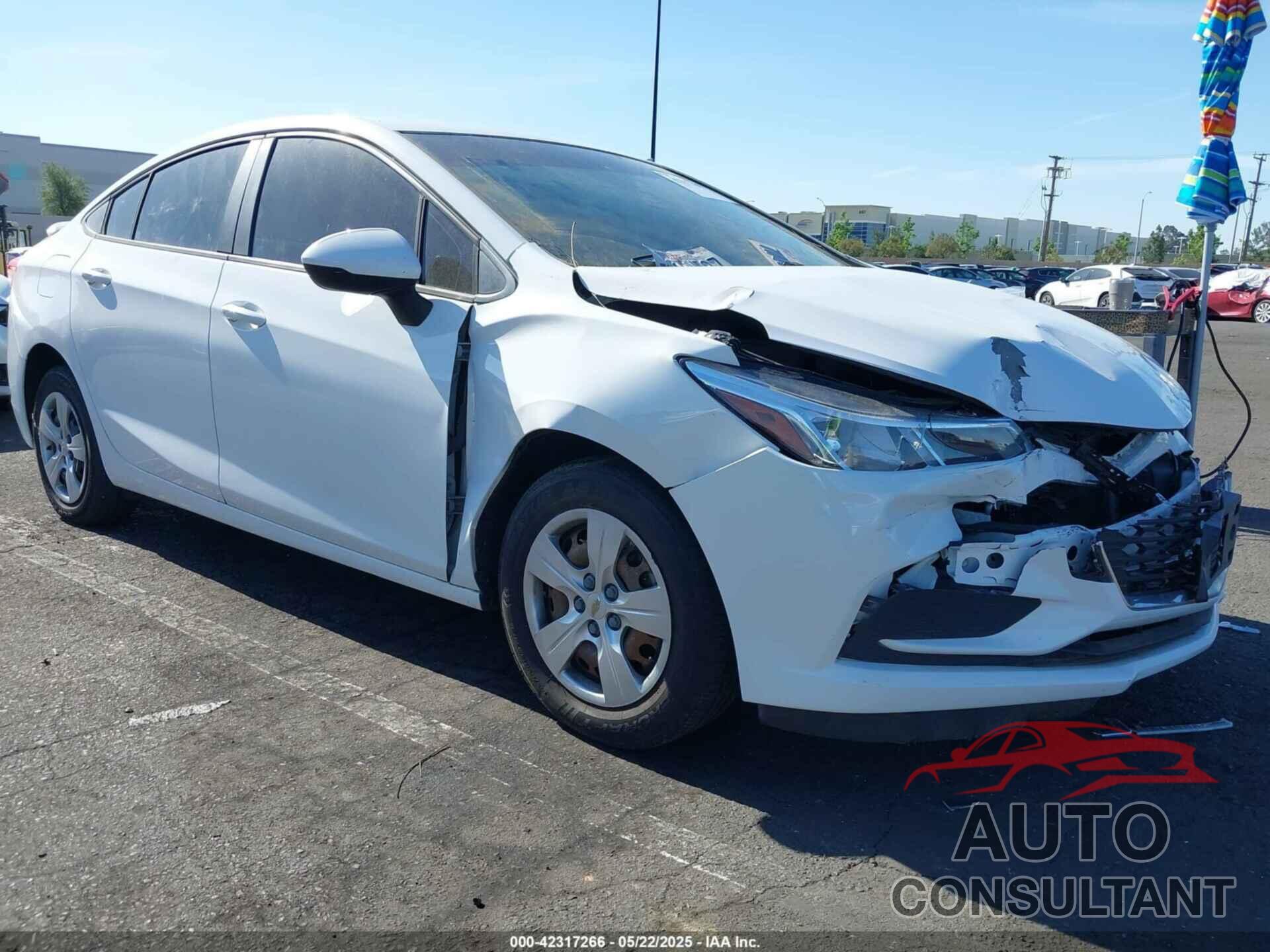 CHEVROLET CRUZE 2017 - 1G1BC5SMXH7181536