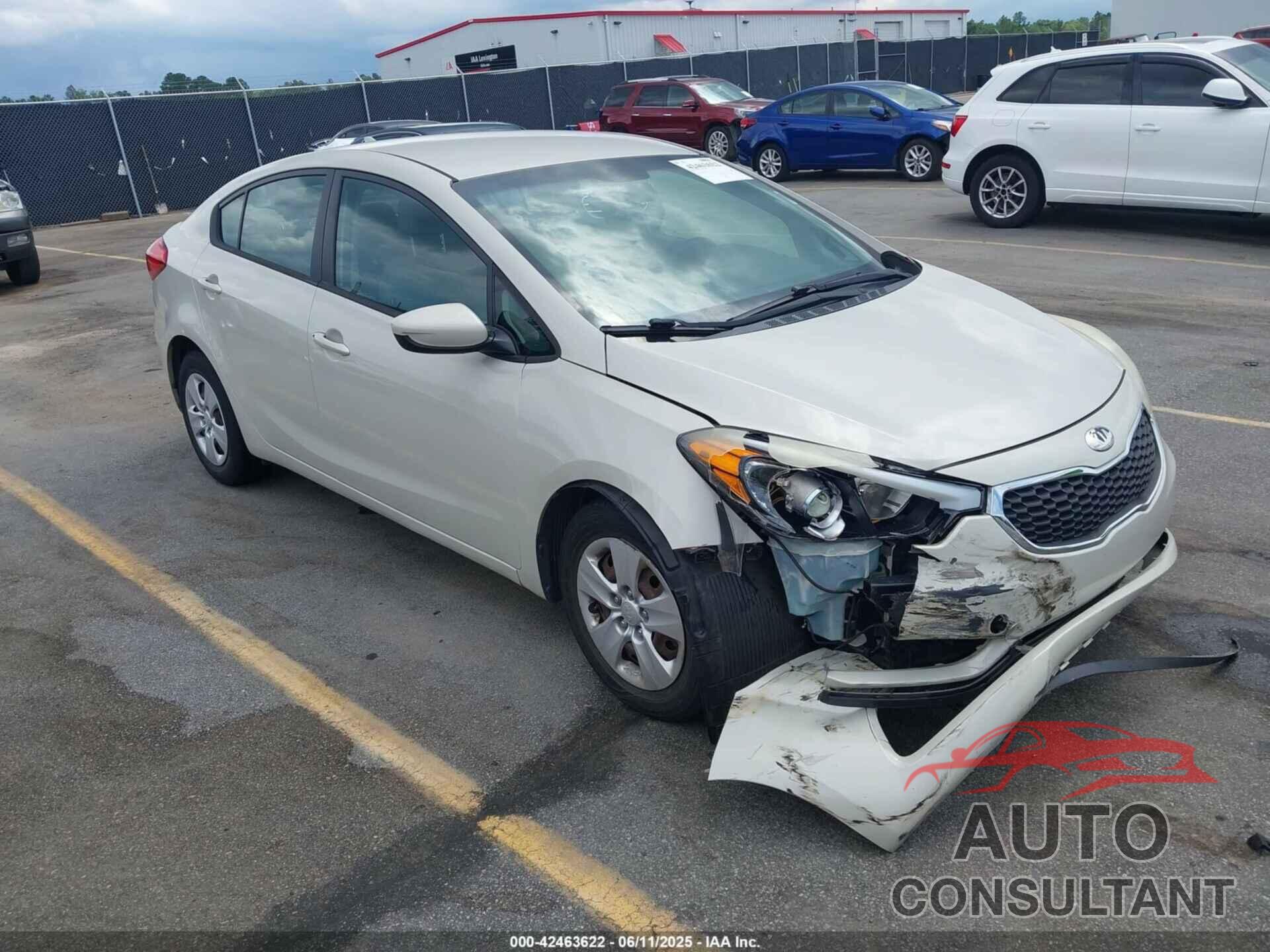 KIA FORTE 2014 - KNAFK4A68E5116598
