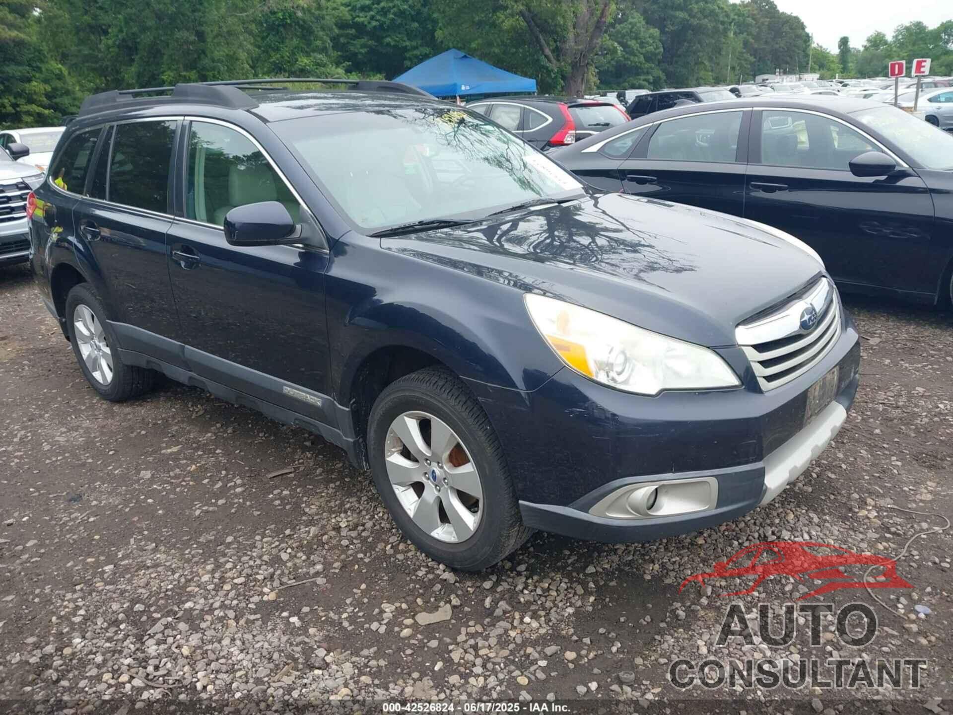 SUBARU OUTBACK 2012 - 4S4BRBJCXC3205407