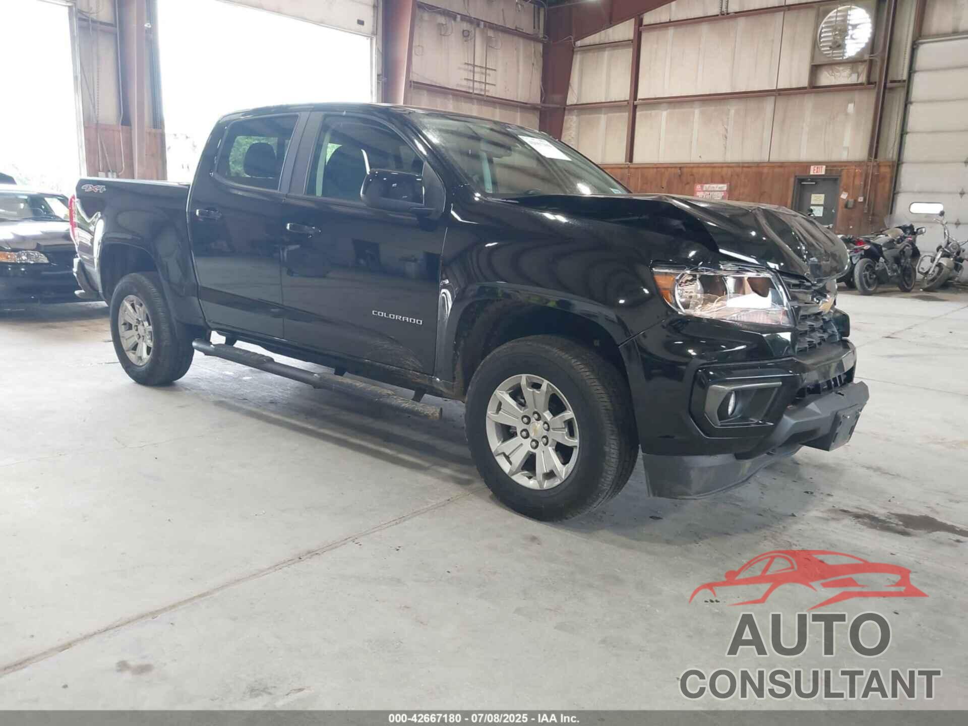 CHEVROLET COLORADO 2021 - 1GCGTCEN8M1275563