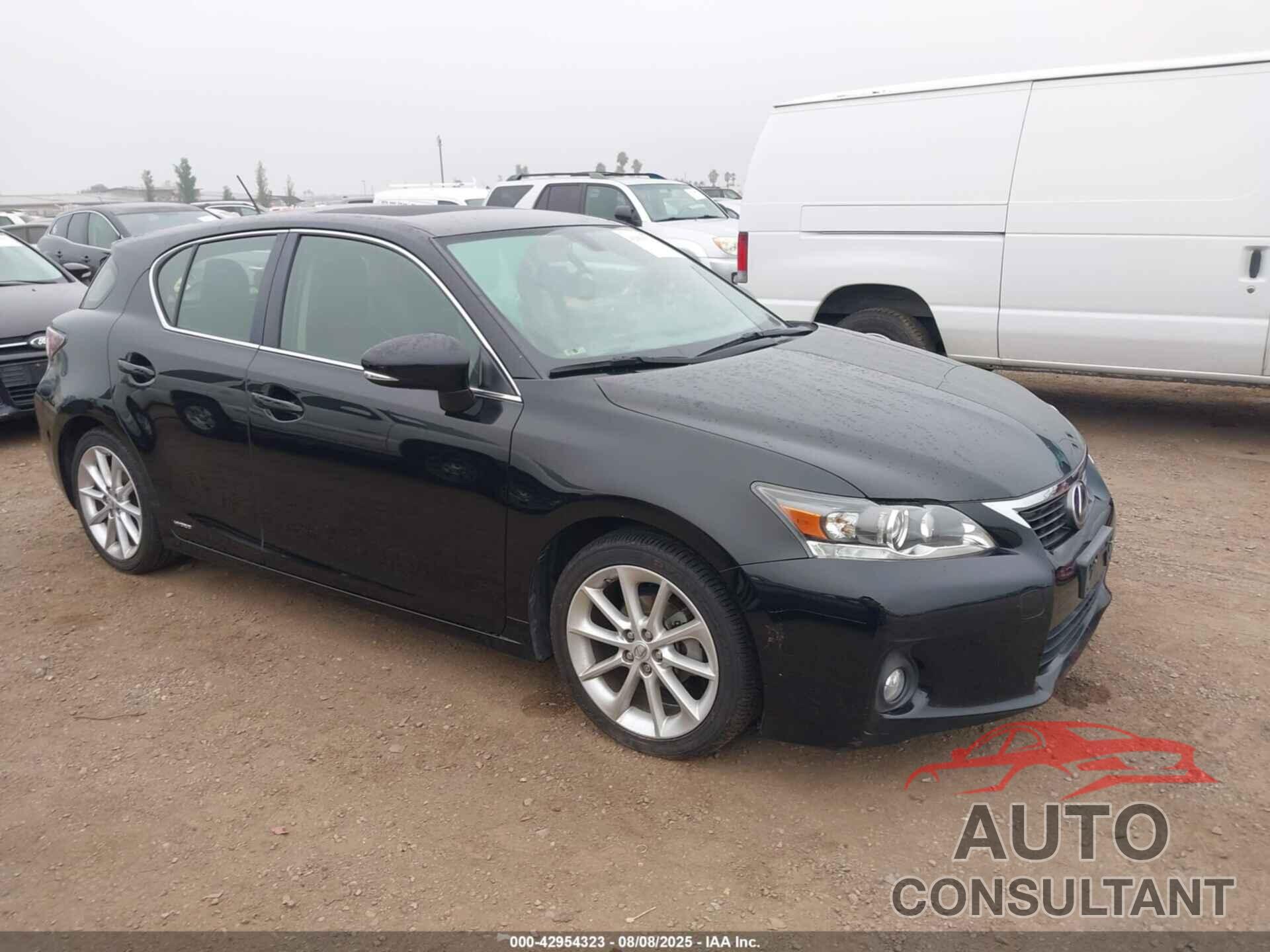 LEXUS CT 200H 2013 - JTHKD5BH0D2169862