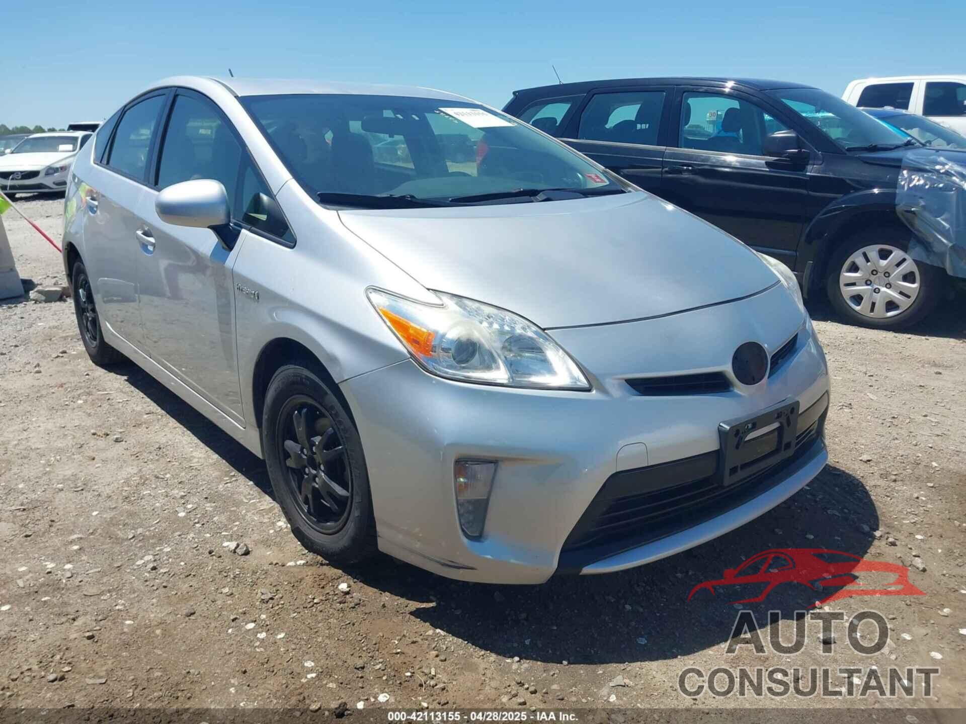 TOYOTA PRIUS 2015 - JTDKN3DU8F2000933