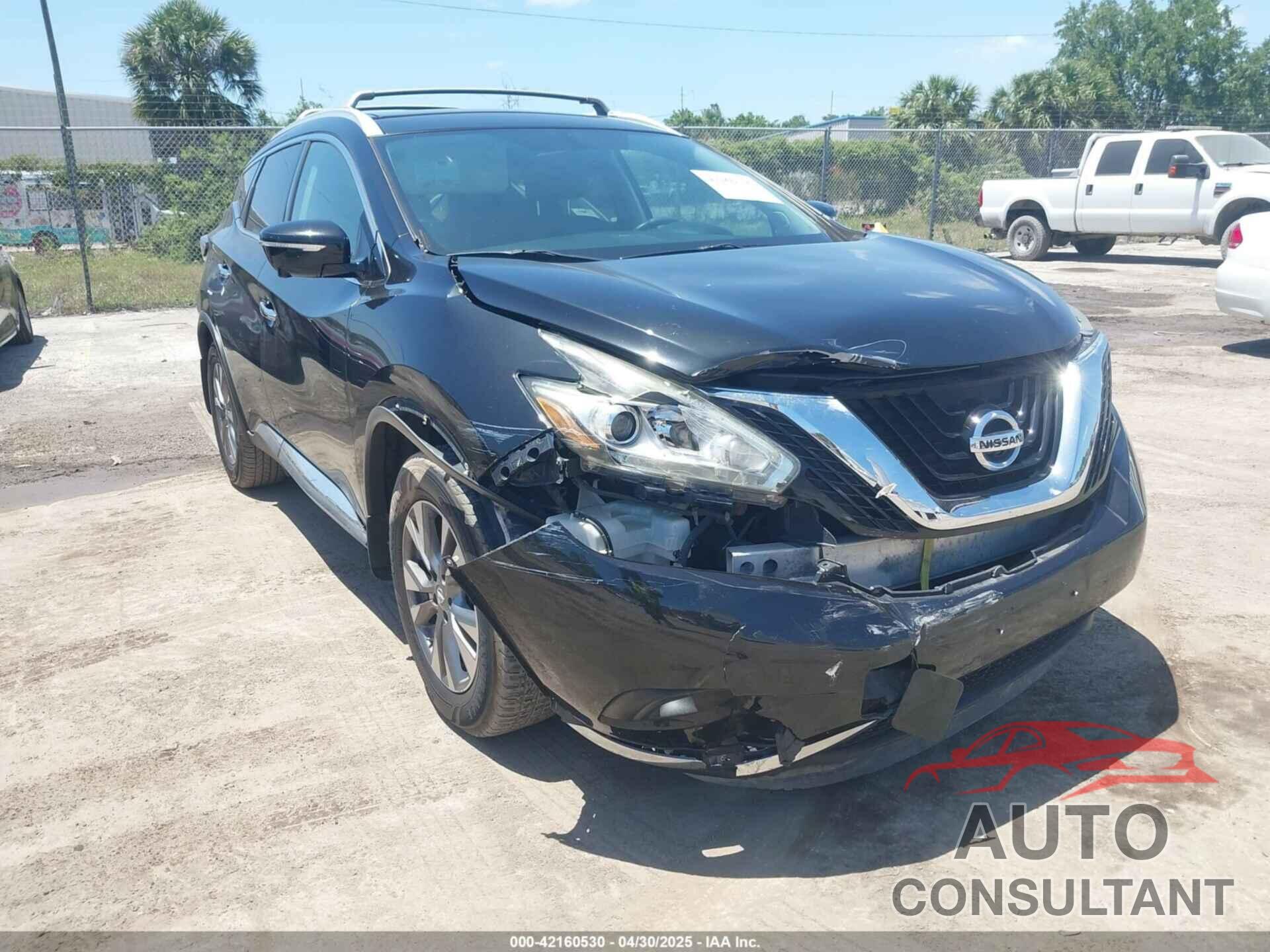 NISSAN MURANO 2015 - 5N1AZ2MHXFN240105