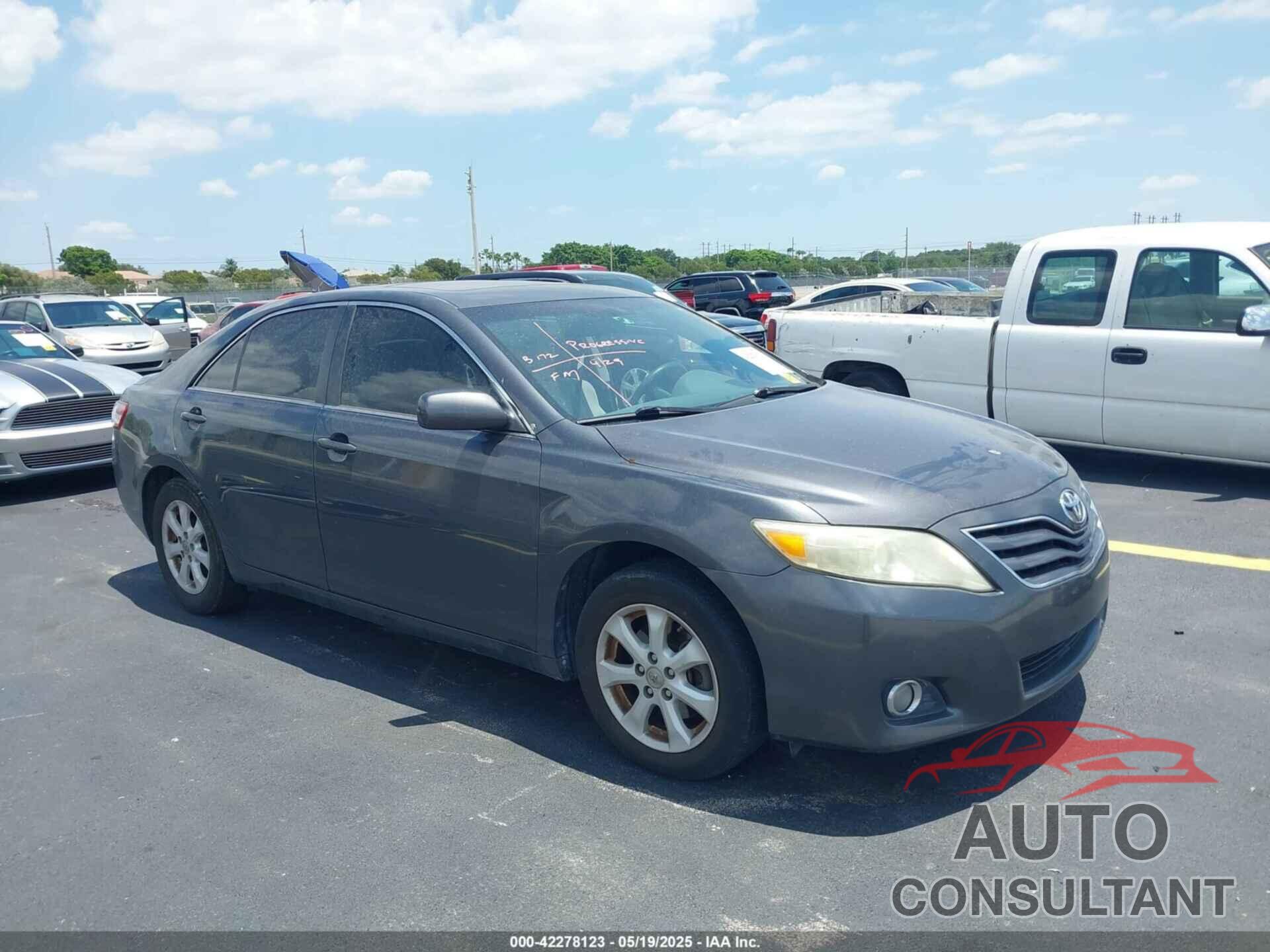 TOYOTA CAMRY 2011 - 4T1BF3EK0BU206901