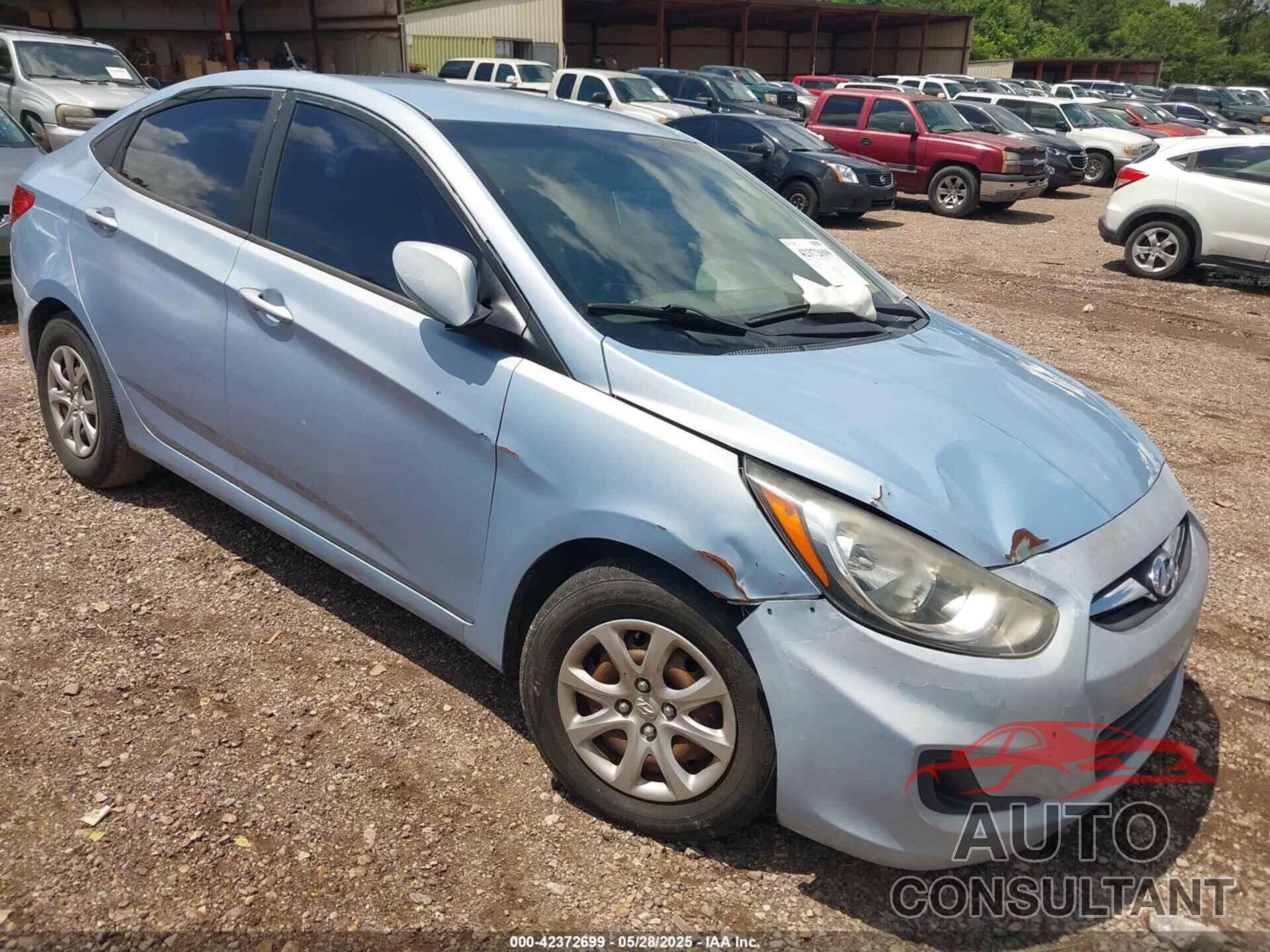 HYUNDAI ACCENT 2013 - KMHCT4AEXDU449105