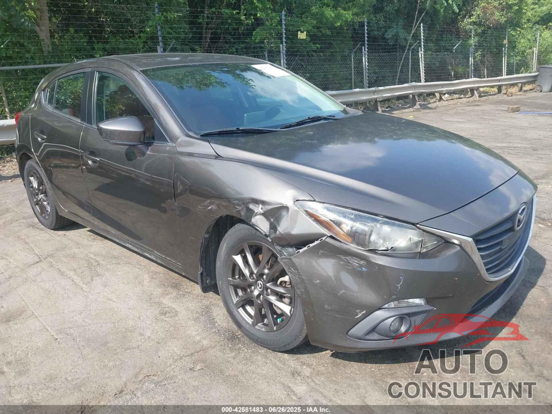 MAZDA MAZDA3 2015 - JM1BM1L77F1240726