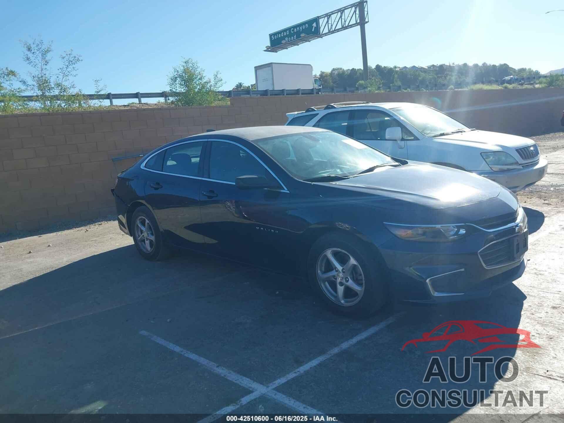 CHEVROLET MALIBU 2016 - 1G1ZB5ST1GF249364