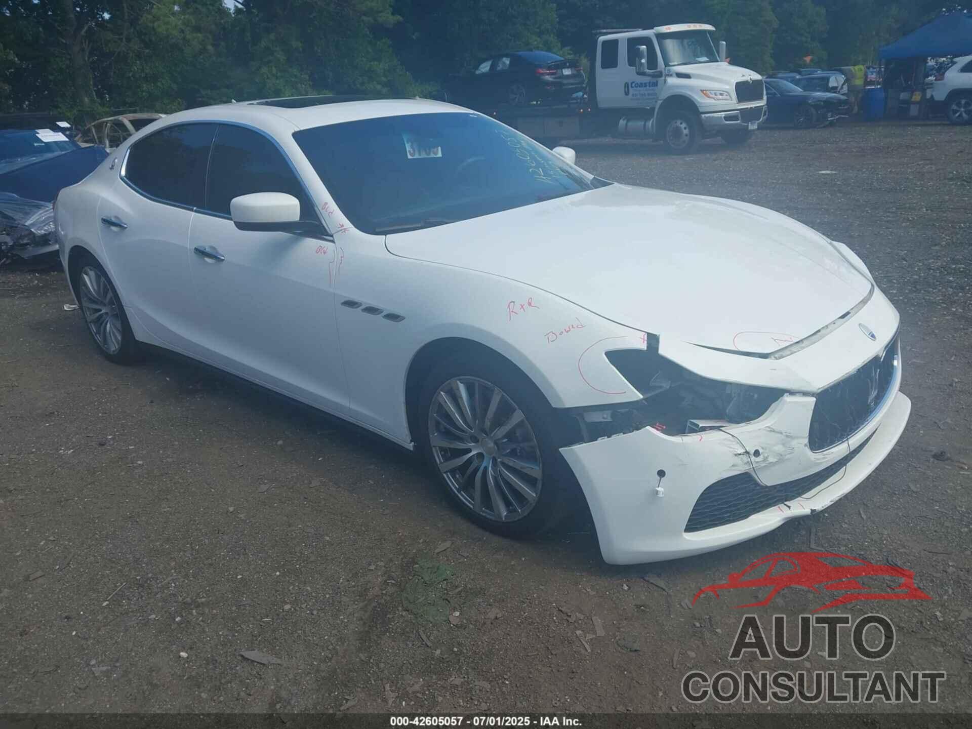 MASERATI GHIBLI 2015 - ZAM57XSA4F1148845