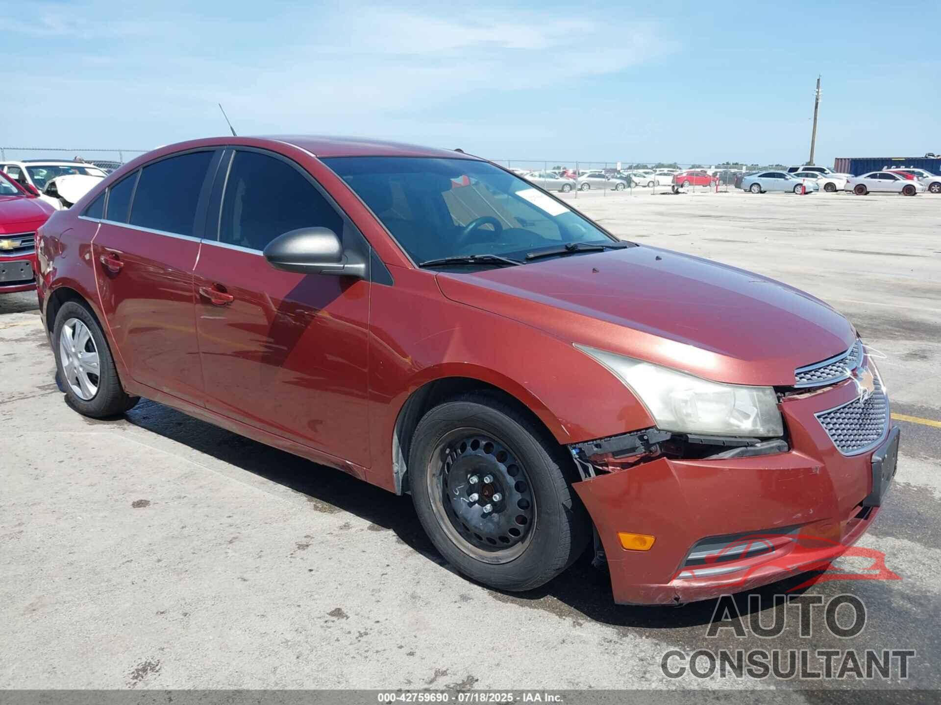 CHEVROLET CRUZE 2012 - 1G1PC5SH5C7355515