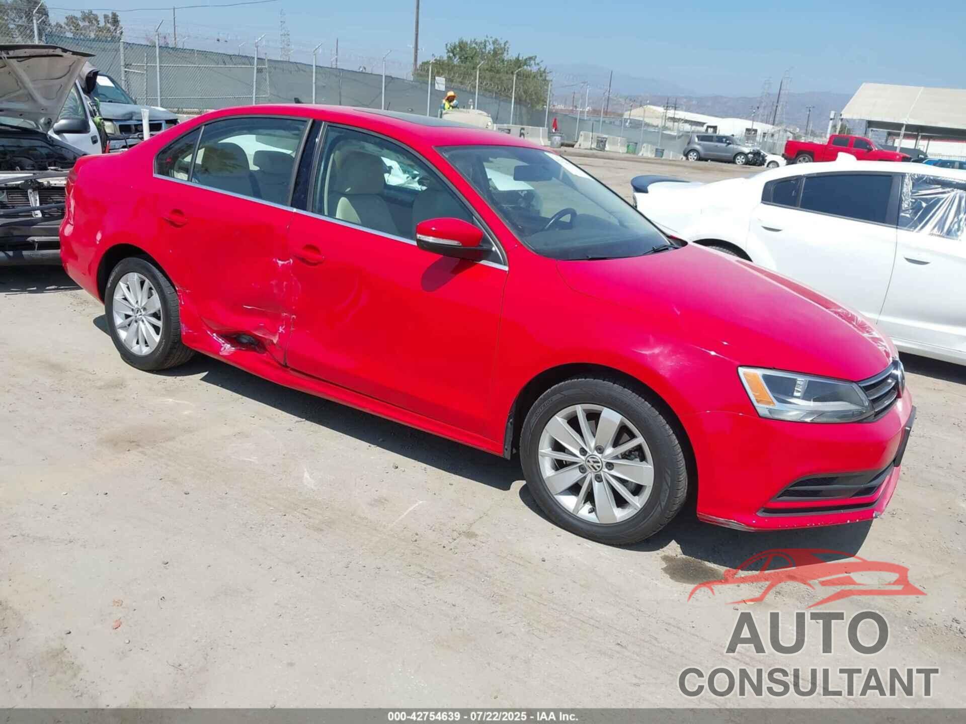 VOLKSWAGEN JETTA 2015 - 3VWD17AJ4FM356131
