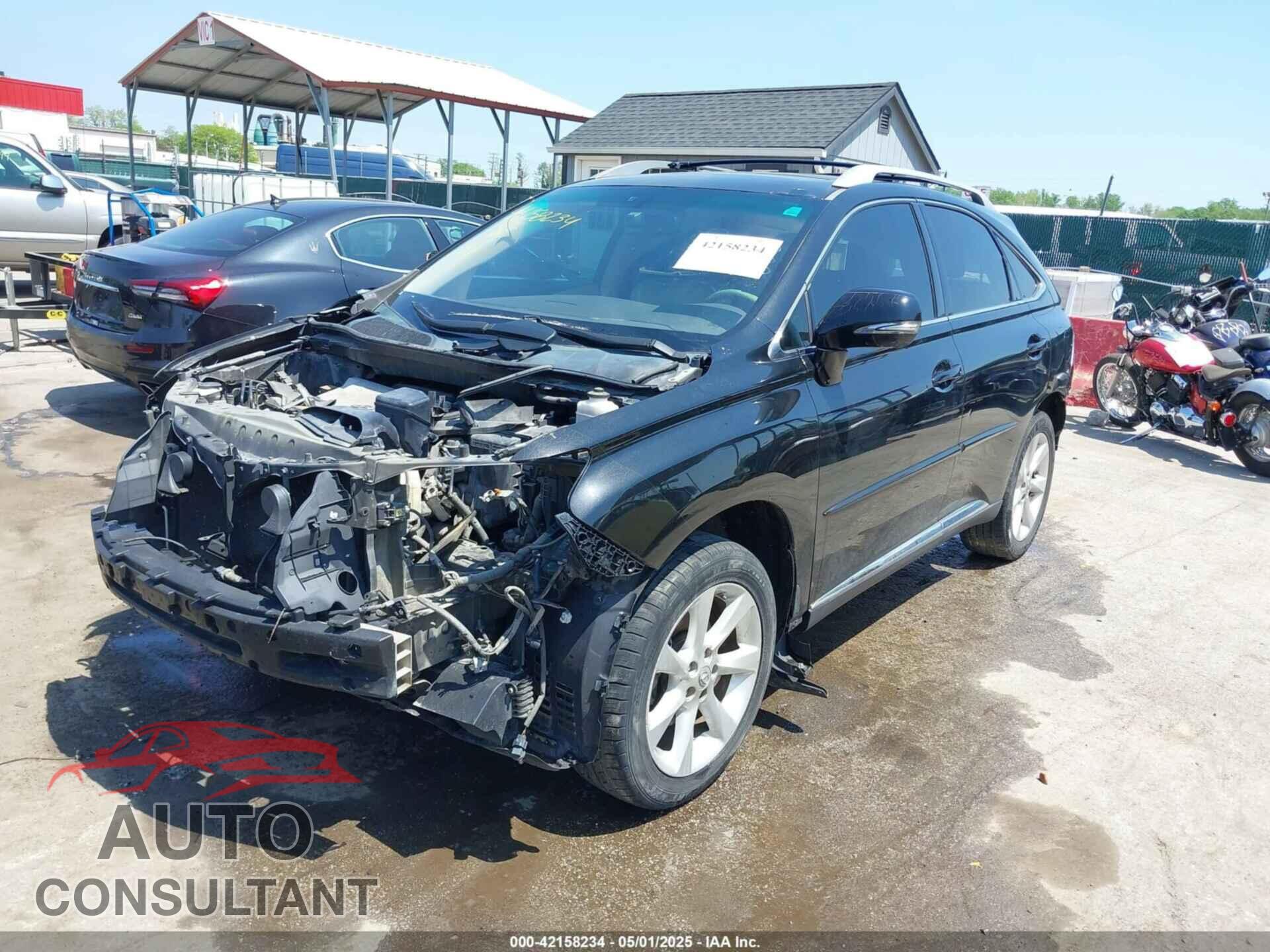 LEXUS RX 350 2011 - 2T2BK1BA7BC102446