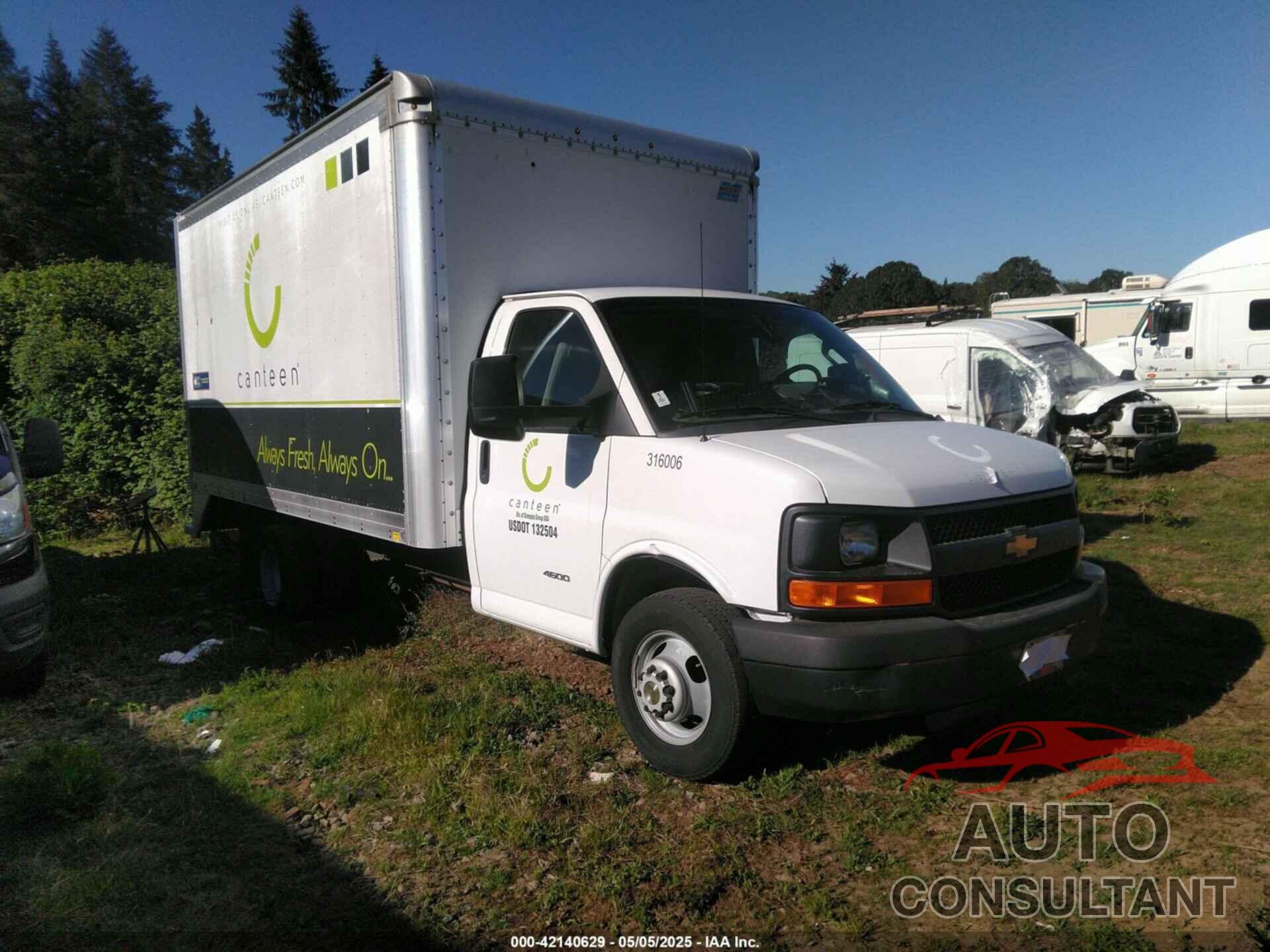 CHEVROLET EXPRESS CUTAWAY 2016 - 1GB6GUCG6G1121775