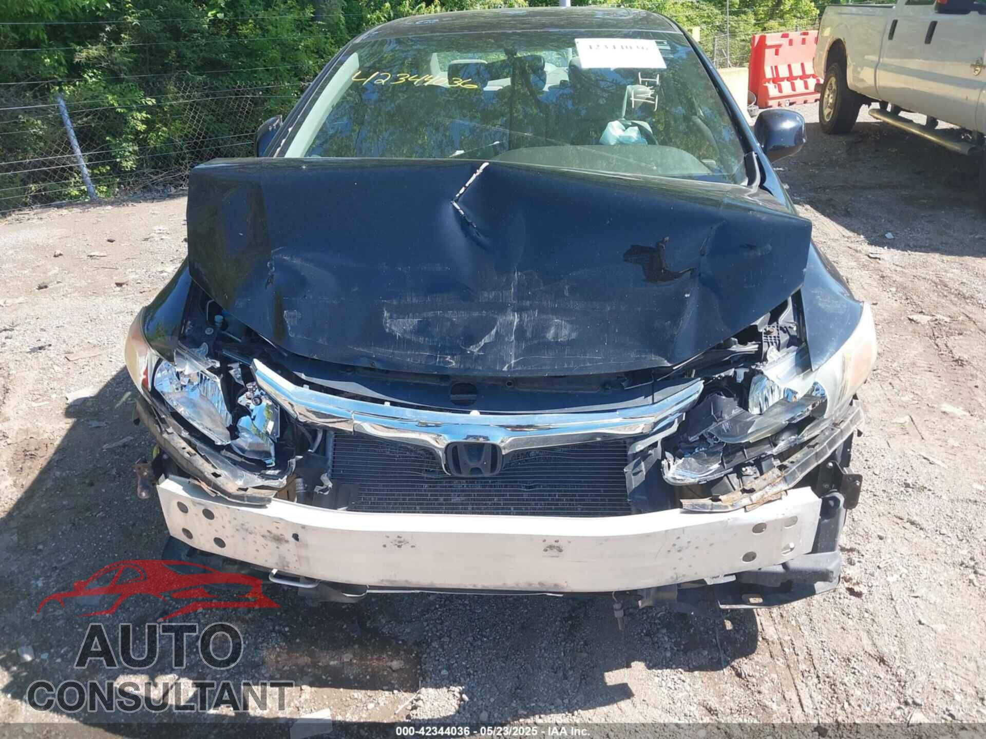 HONDA CIVIC 2012 - 19XFB2F86CE018544