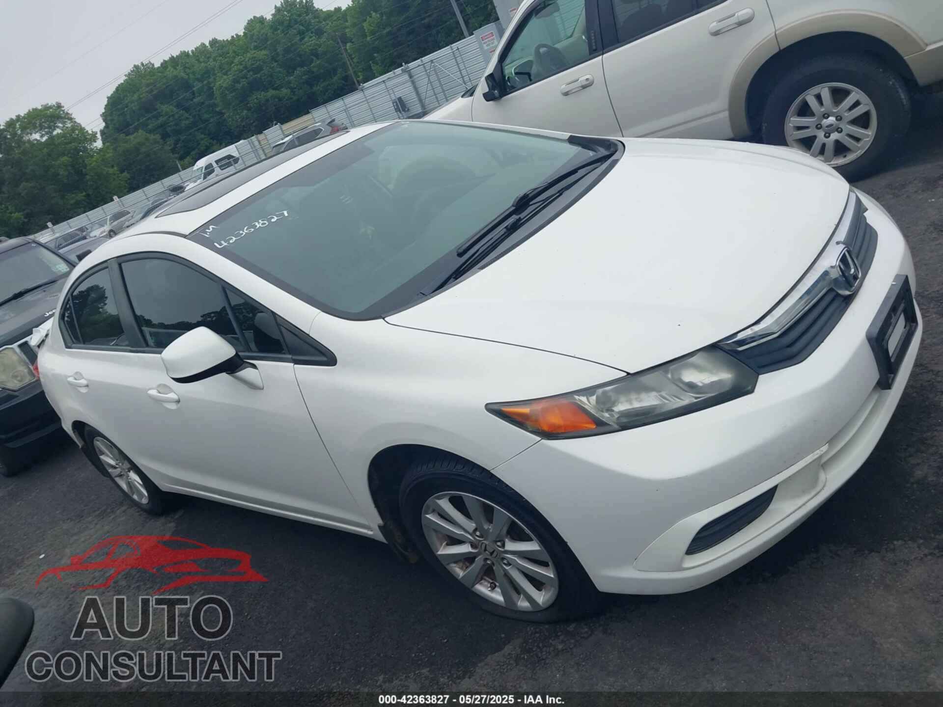 HONDA CIVIC SDN 2012 - 2HGFB2F90CH532534