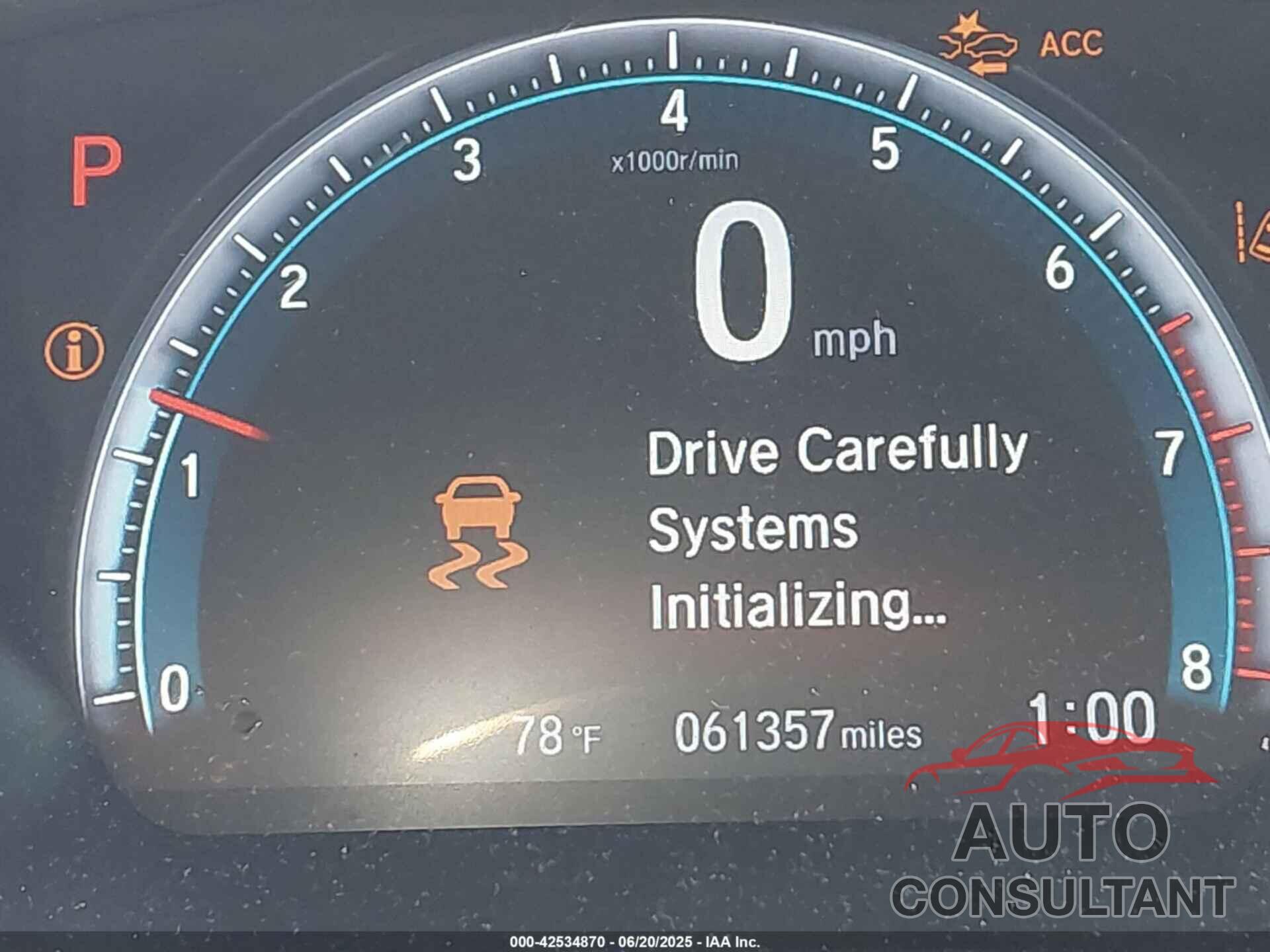 HONDA CIVIC 2019 - 19XFC1F34KE213956
