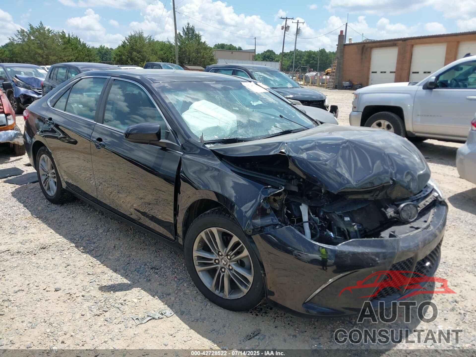 TOYOTA CAMRY 2017 - 4T1BF1FK5HU340637